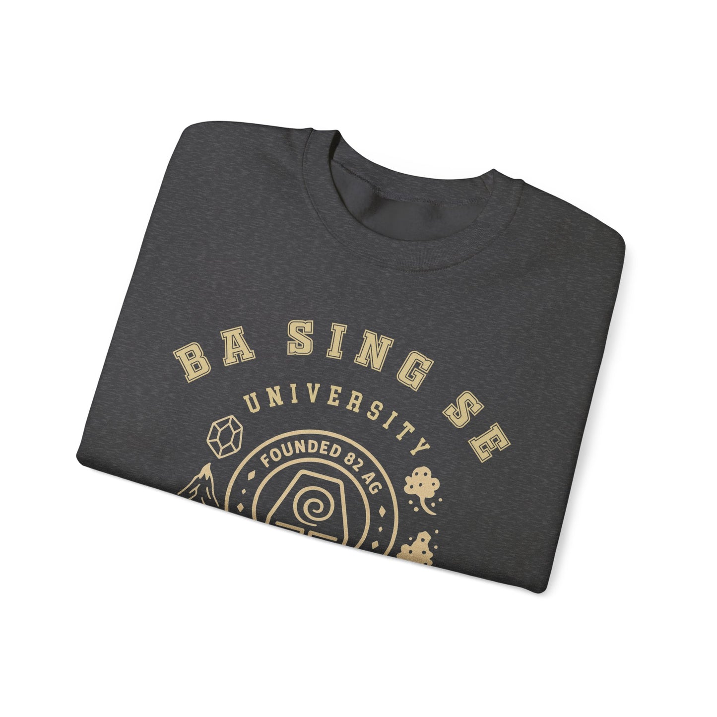 Ba Sing Se University Graphic Sweatshirt | The Last Airbender Shirt Gift, Anime Apparel | Fan Art