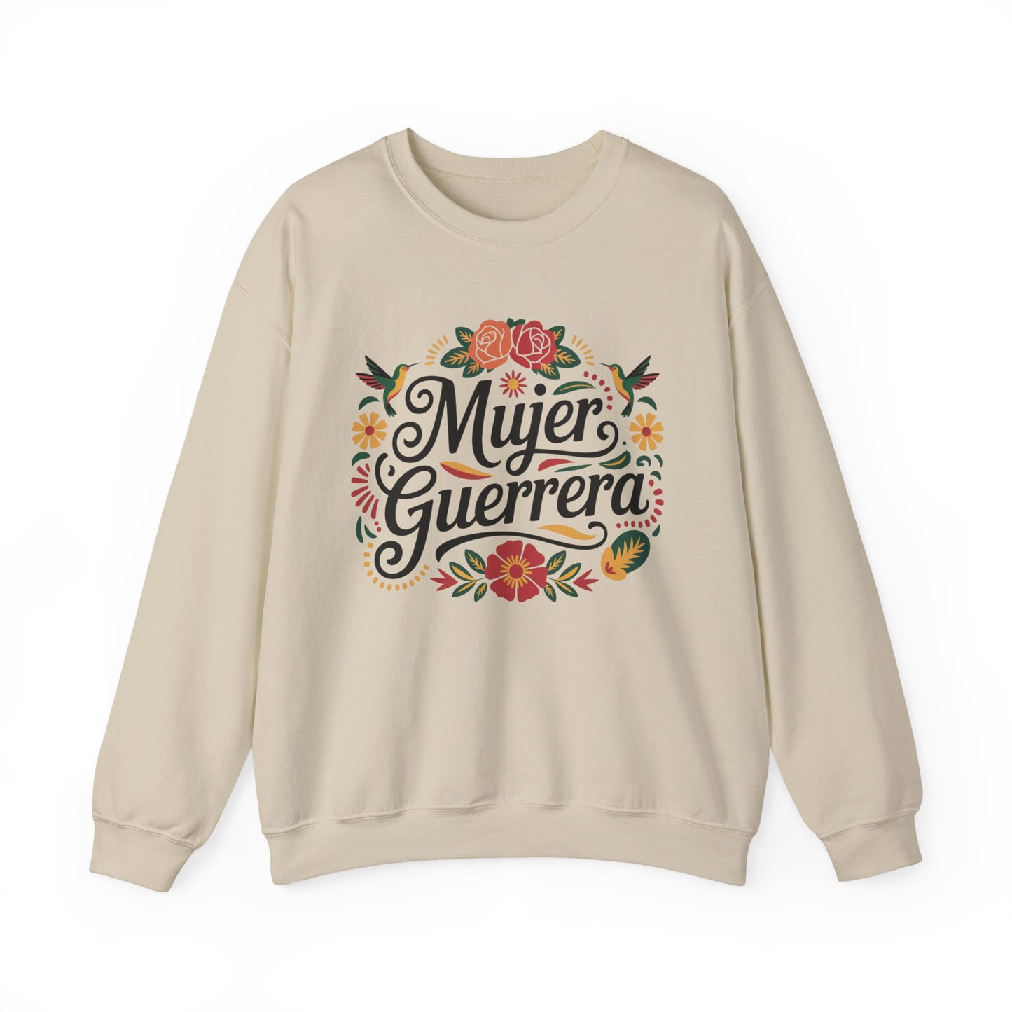 Mujer Guerrera Sweatshirt - Latina Power Hoodie Gift for Strong Women - Warrior Woman Shirt - Latino Heritage Wear