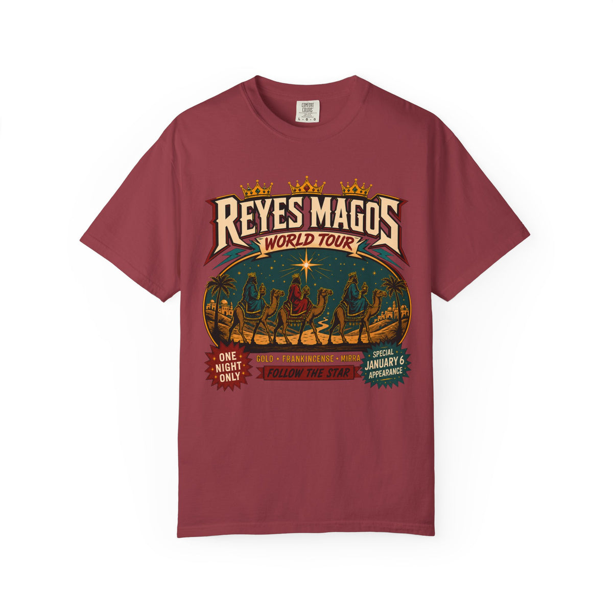 Reyes Magos World Tour Tee - Dia de Reyes Shirt - Three Kings Day Latino Gift
