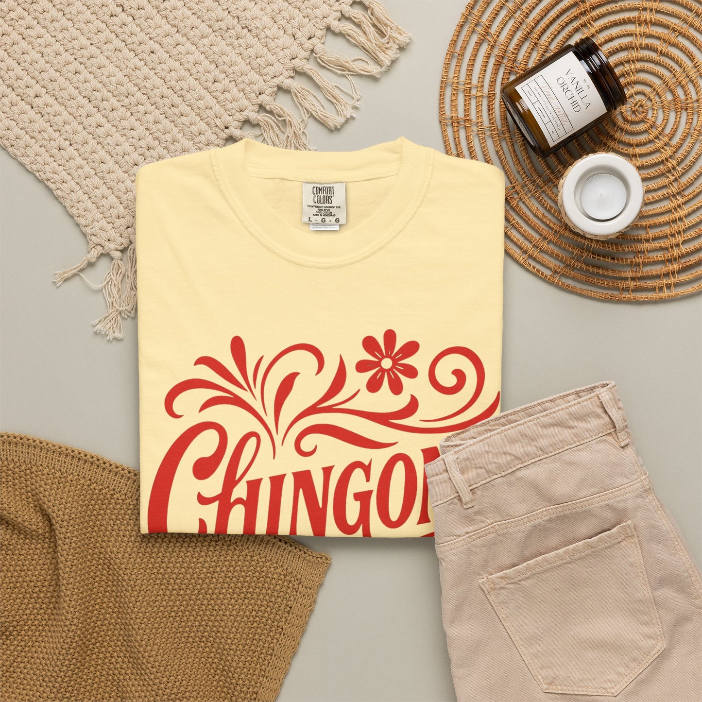 Red Floral Chingona Shirt | Soy Chingona T-Shirt | Latina Empowerment | Mexican Pride Tee | Latina Gift | Latina Owned Shop
