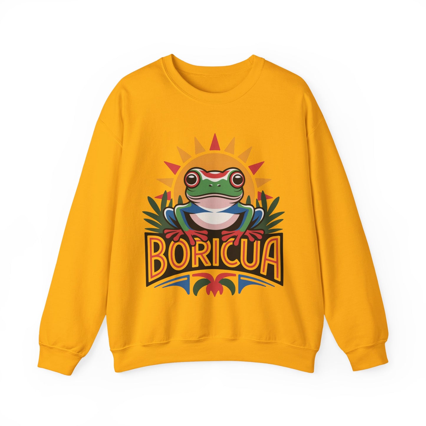 Boricua Sweatshirt - Puerto Rican Pride Gift - Borinquen Heritage Sudadera - Latino Hispanic Pride Wear