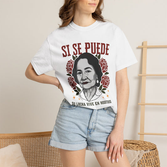 Si Se Puede Dolor Huerta T-Shirt | Huelga Civil Rights Tee | Unisex Shirt | Comfort Colors Farmworker Immigrant Shirt