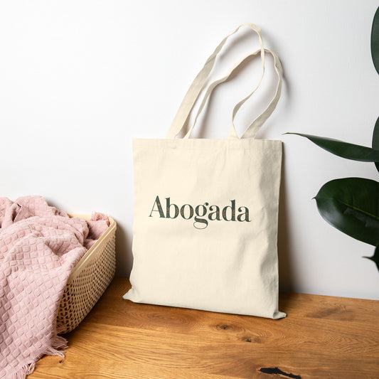 Abogada Bag - Latina Lawyer Gift - Mujer Profesional Tote - Law School Graduation Present - Latino Heritage