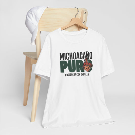 Michoacano Puro Tee - Purépecha con Orgullo Shirt - Michoacán México Pride Gift