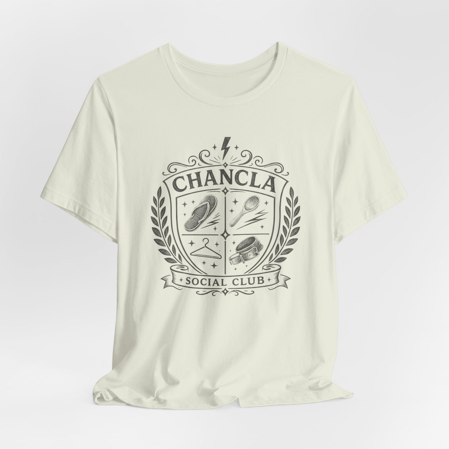Comadre Energy T-Shirt - Chancla Power Latina Gift - Funny Spanish Shirt for Her - Regalos para Mujer
