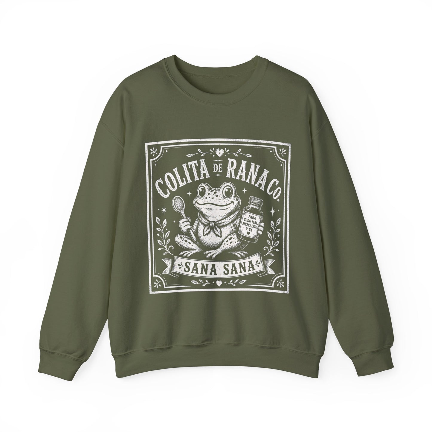 Colita De Rana Sweatshirt | Funny Spanish Saying | Latina Gift | Bilingual Humor Sudadera | Gift for Her