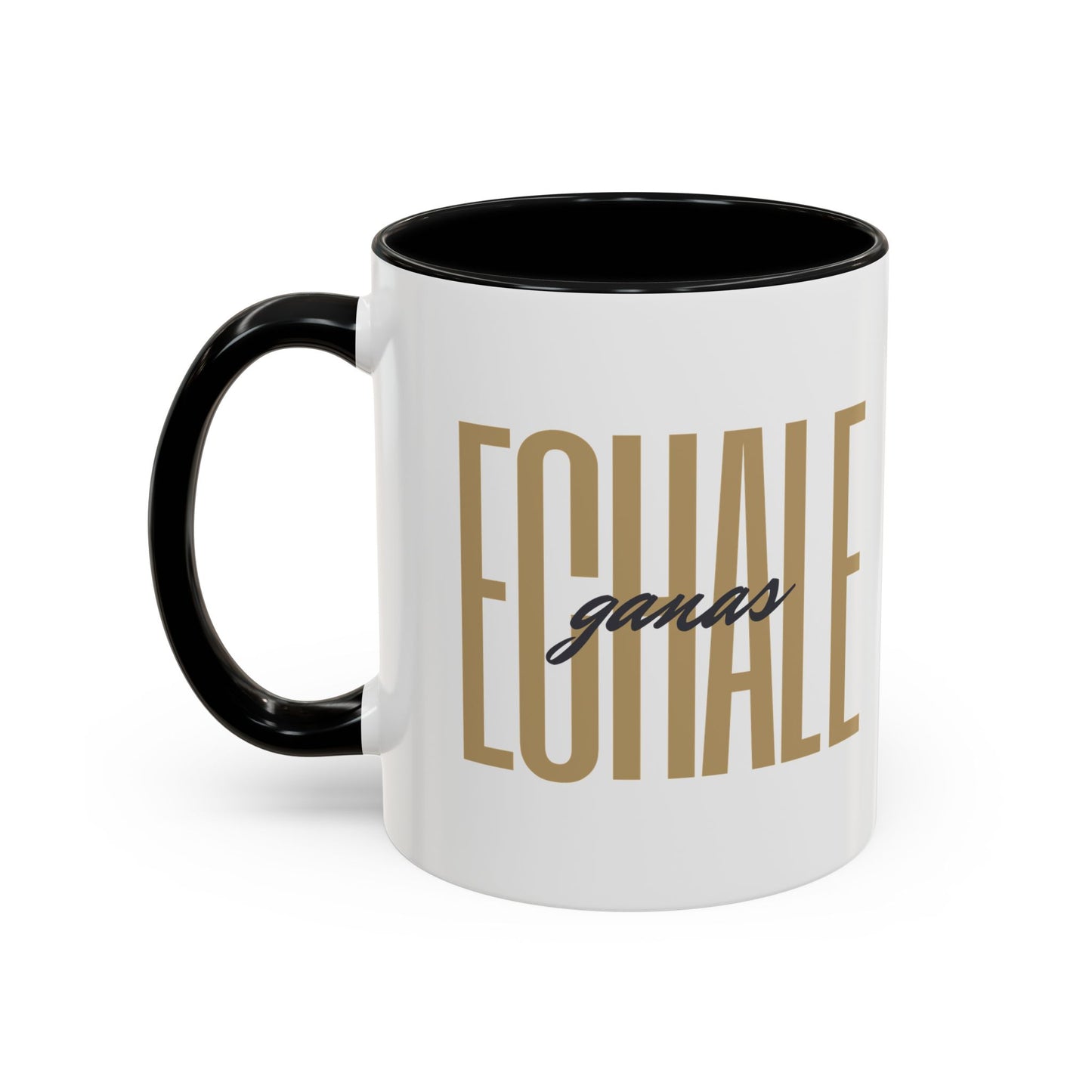 Echale Ganas Mug - Latina Motivation Coffee Cup - Spanish Inspirational Gift for Her - Bilingual Empowerment Taza