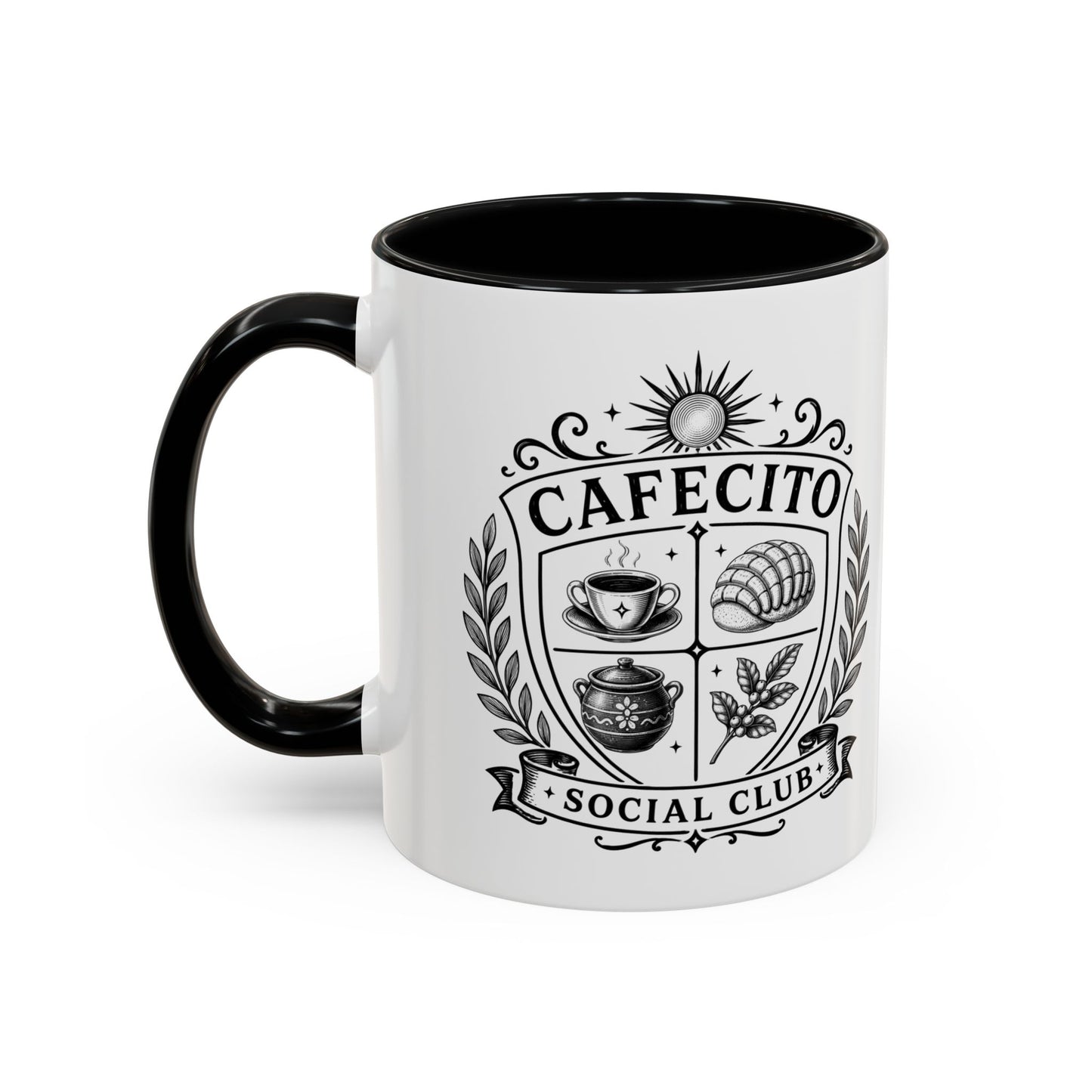 El Cafecito Latino Foods Mug - Latina Gift for Coffee Lovers - Regalos en Español - Cultural Pride Cup