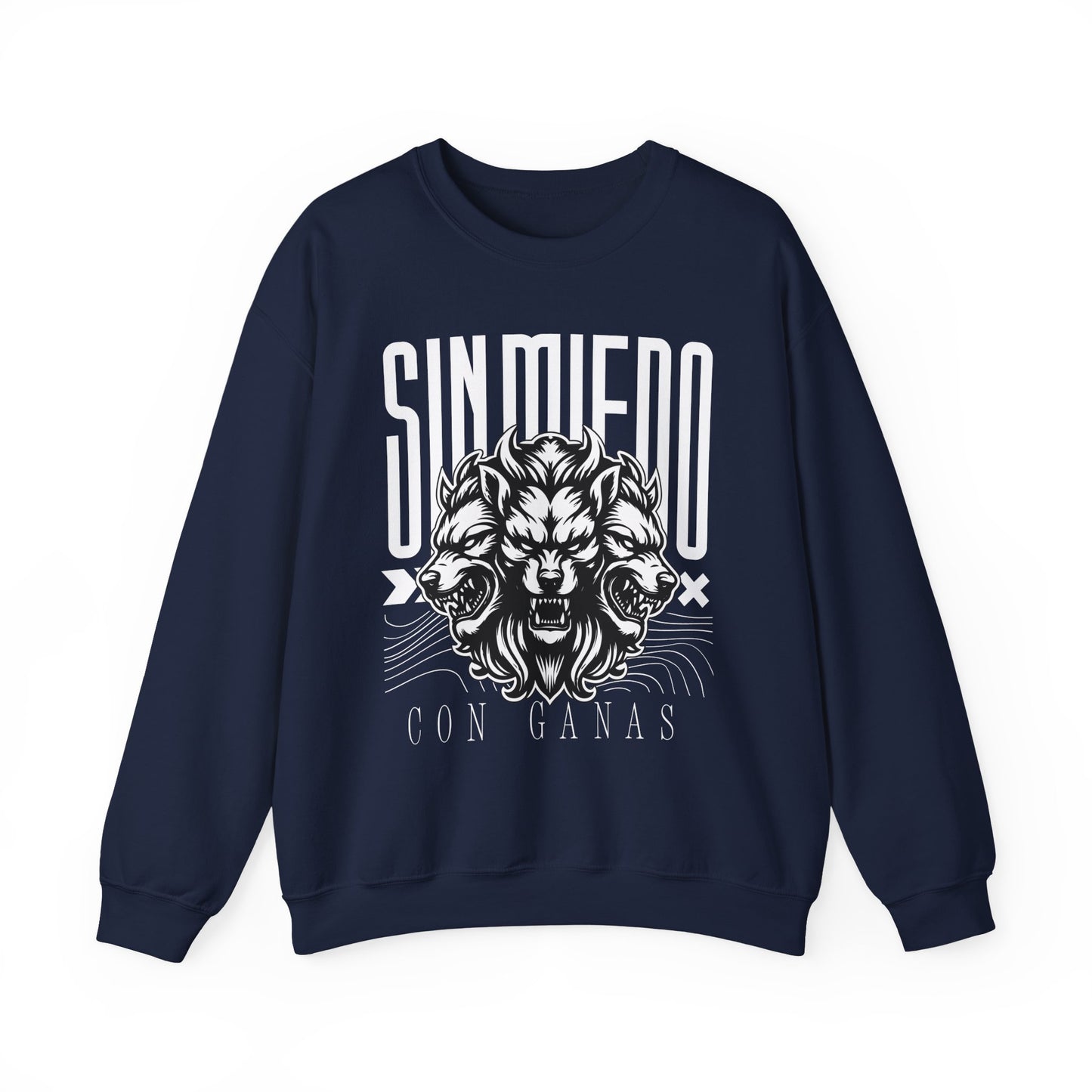 Sin Miedo Sweatshirt - Spanish Christian Faith Gift - Latino Religious Wear - Catholic Inspirational Hoodie