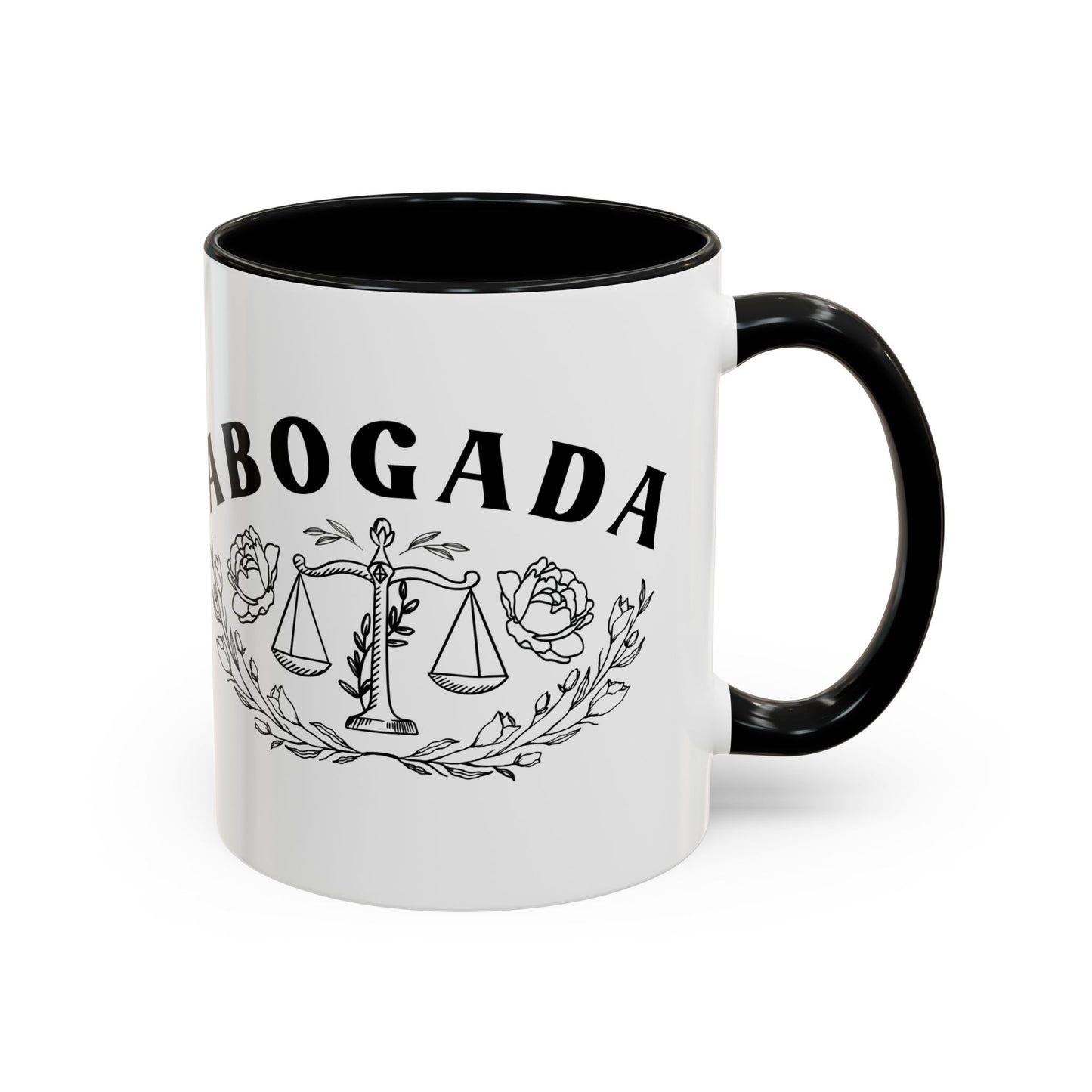 Abogada Mug - Latina Lawyer Gift - Mujer Abogada Regalo - Latino Heritage Coffee Cup - Professional Gift