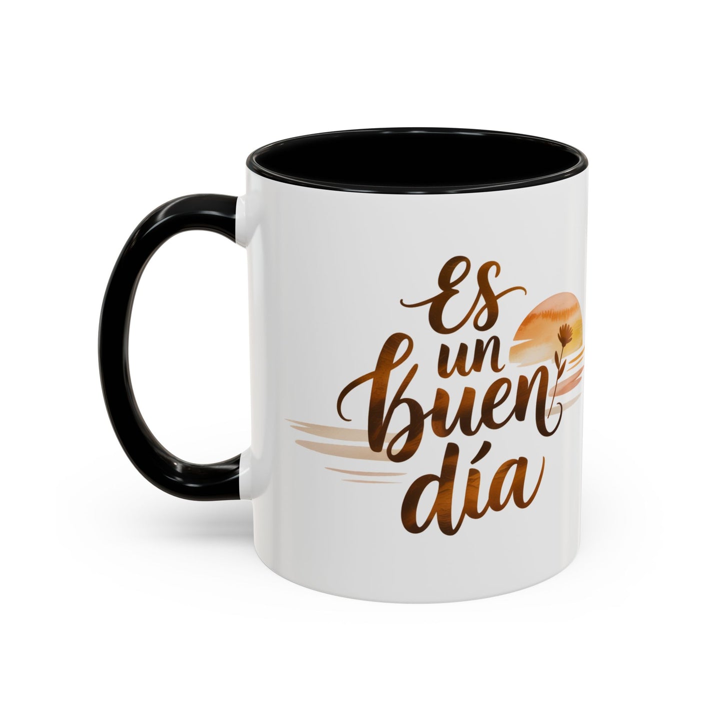Es Un Buen Dia Mug - Latino Heritage Coffee Cup - Spanish Motivational Gift - Positive Vibes Hispanic Mug