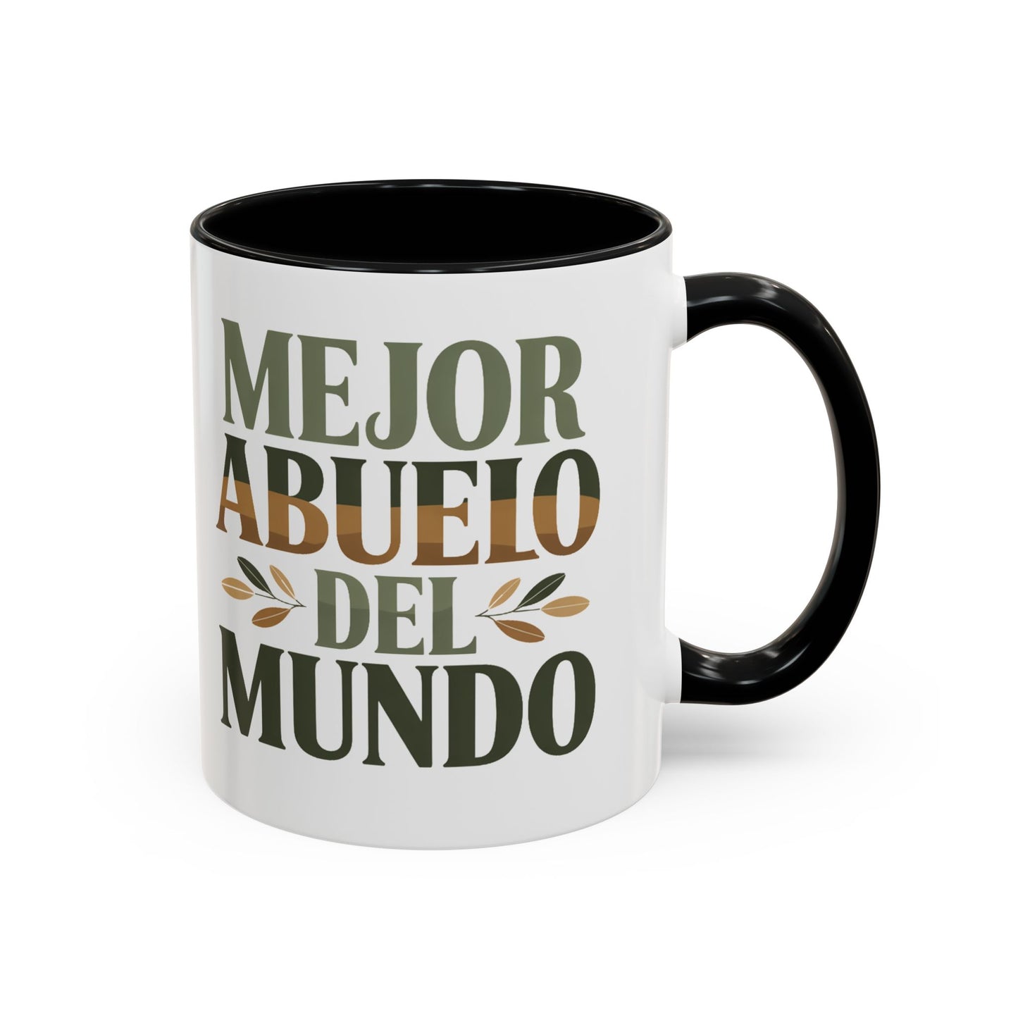 Abuelo Mug - Latino Grandpa Gift, Spanish Family Mug, Abuelo Querido Coffee Cup, Hispanic Grandfather Present