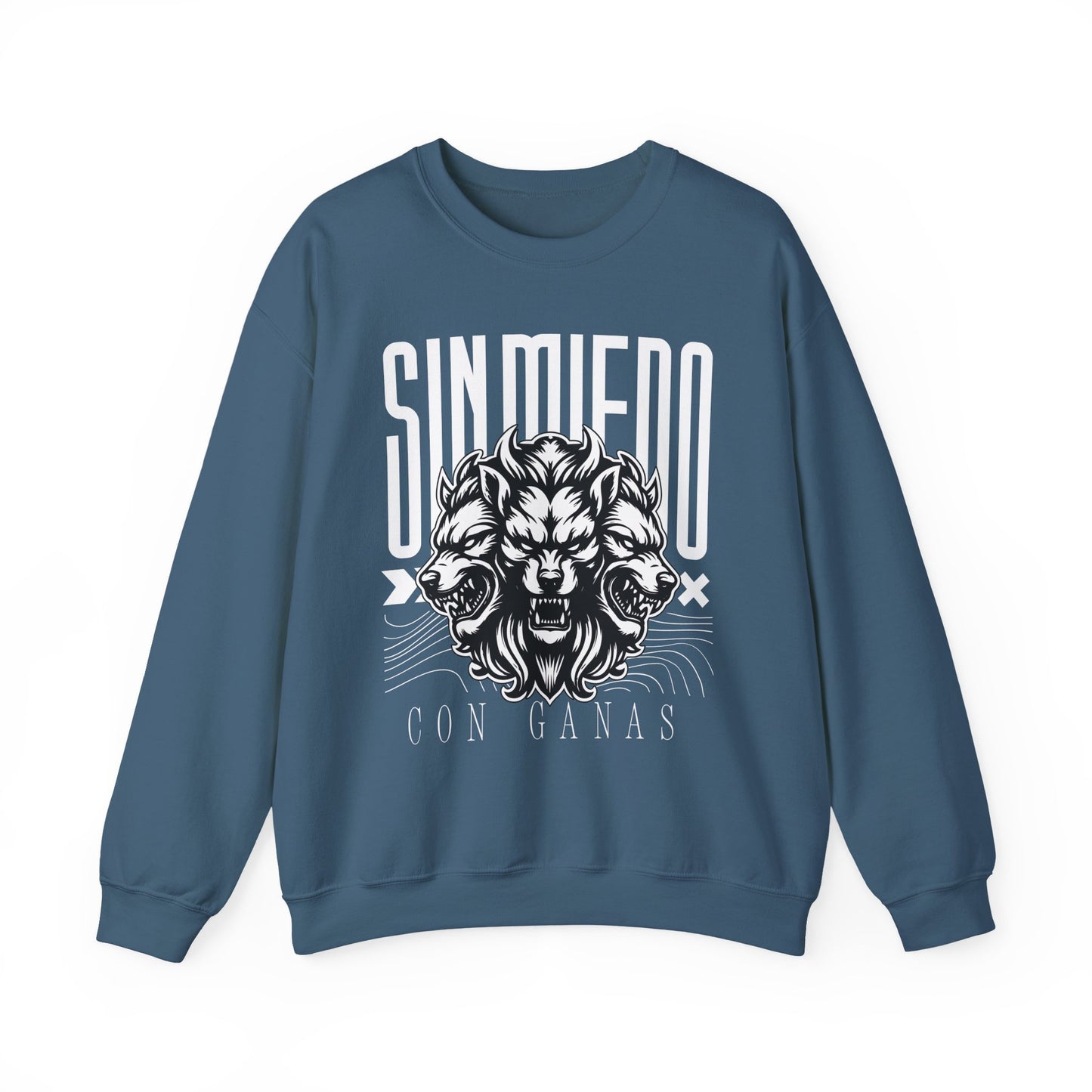 Sin Miedo Sweatshirt - Spanish Christian Faith Gift - Latino Religious Wear - Catholic Inspirational Hoodie