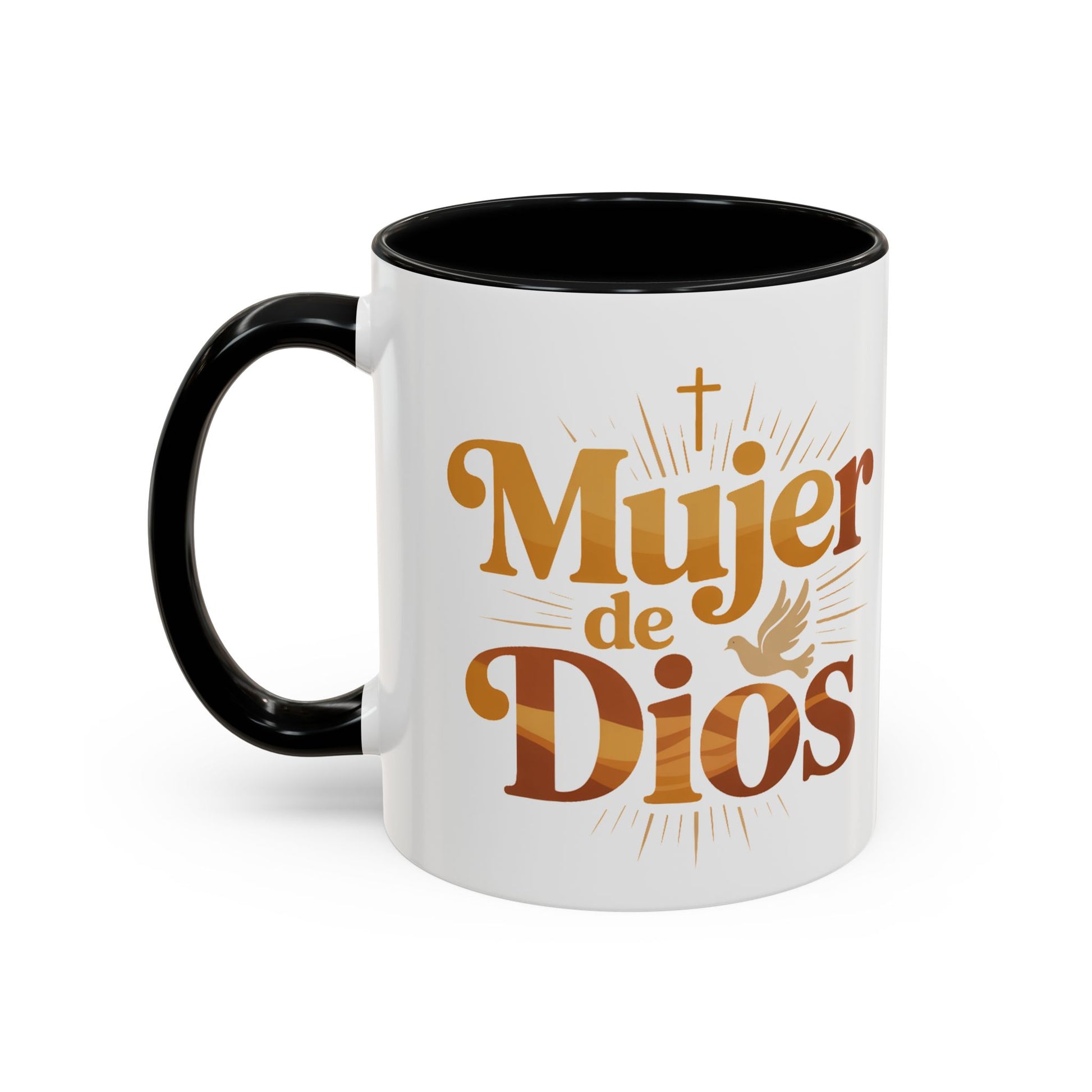 Mujer de Dios Mug — Spanish Faith Coffee Cup Gift for Christian Latina Women (view 4 of 5)