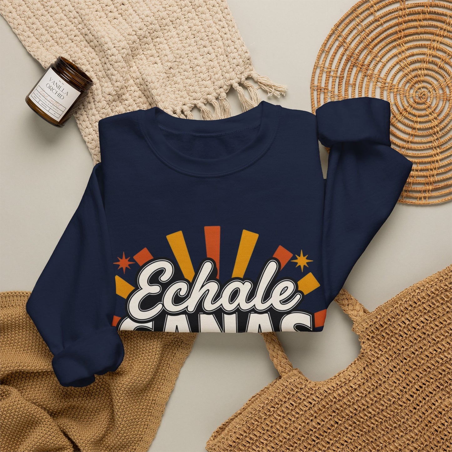 Echale Ganas Sweatshirt - Latina Pride Gift - Spanish Motivational Pullover - Regalos Para Mujer - Latina Power Hoodie