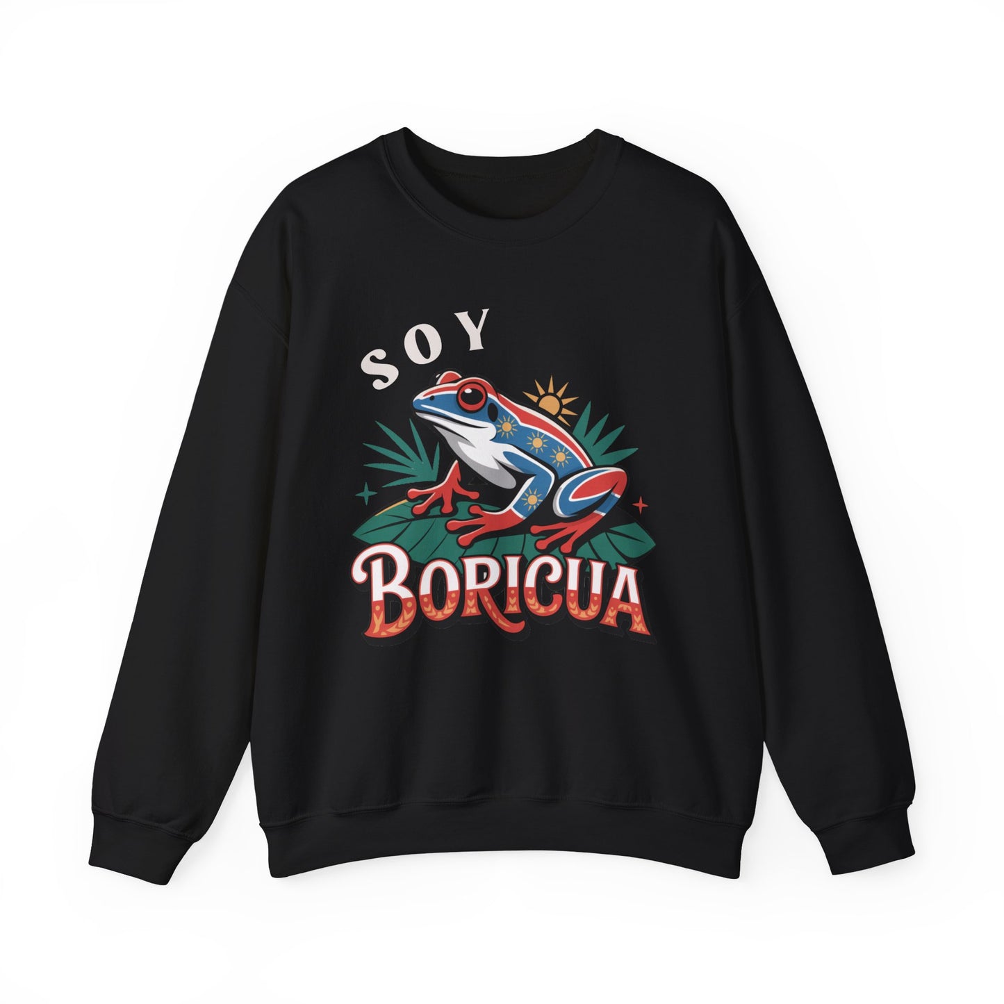 Boricua Sweatshirt - Puerto Rican Pride Hoodie Gift - Orgullo Boricua - PR Pride Wear - Isla del Encanto Clothing