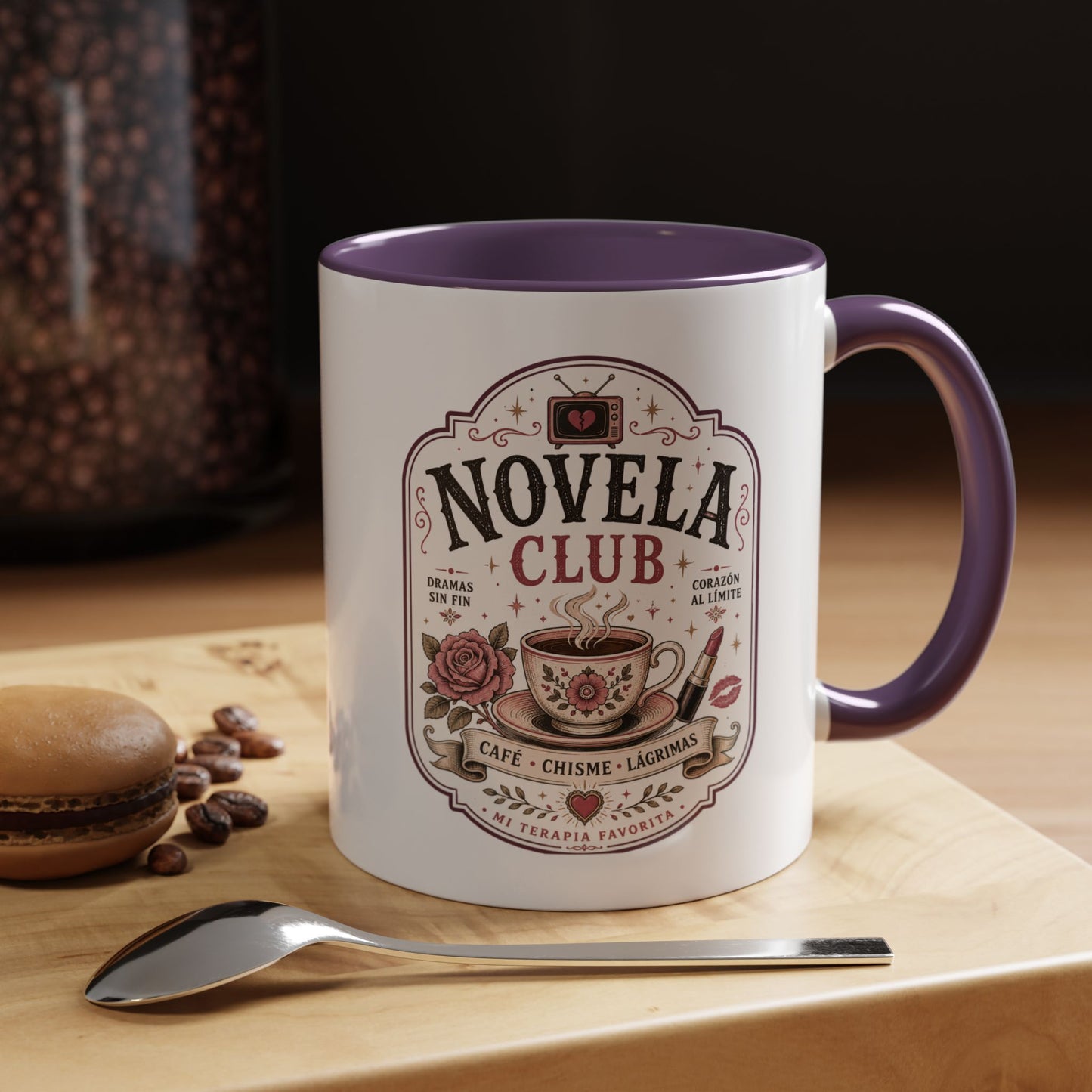 Novela Comadre Mug - Latina Gift for Her - Regalos en Español - Telenovela Coffee Cup - Spanish Gift Ideas