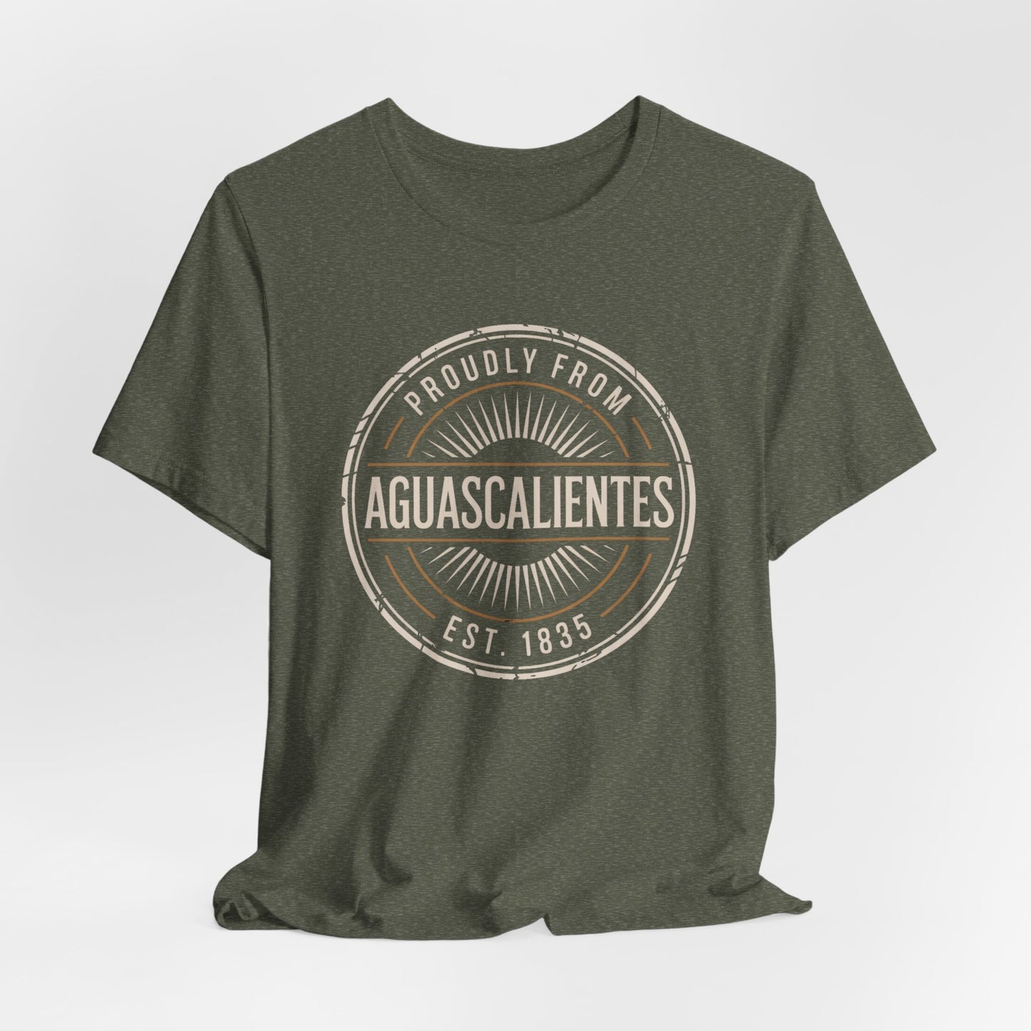 Aguascalientes T-Shirt - AGS Mexico Hometown Pride Tee - Mexican Heritage Gift - Hispanic Pride Shirt - Regional Mexico