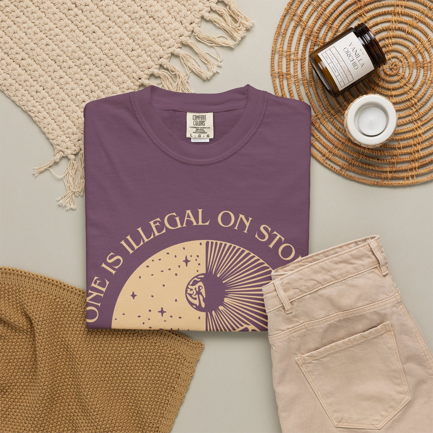 No One is Illegal on Stolen Land Shirt | Latina Empowerment Tee | Activism T-shirt