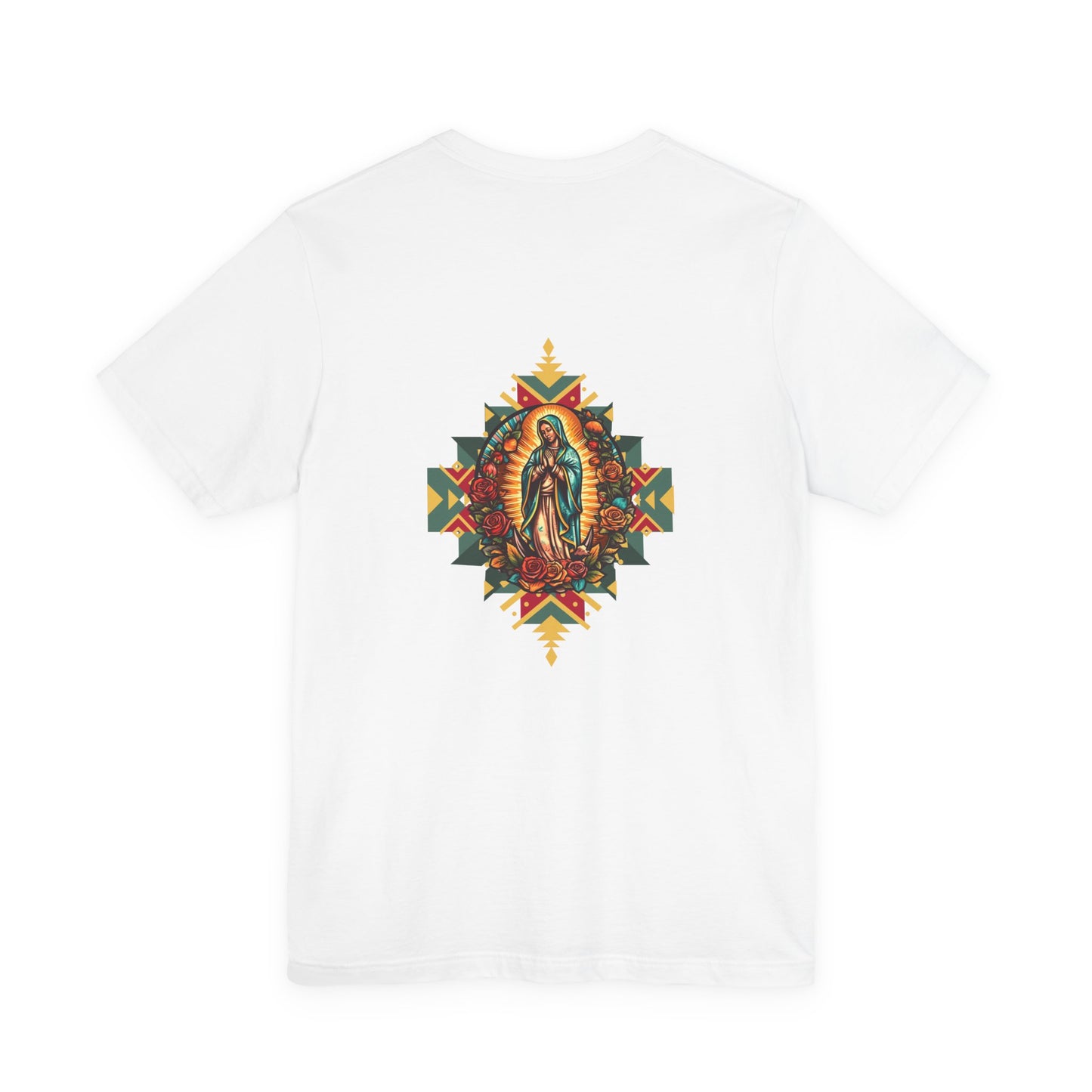 Sacred Heart Guadalupe Shirt Unisex Gift for Him Mens Tee Latino