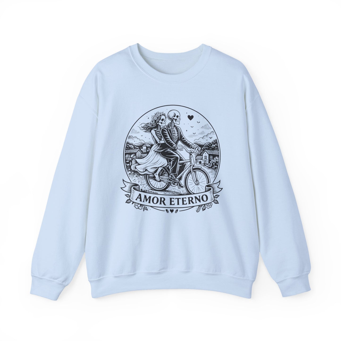Amor Eterno Sweatshirt - Eternal Love Gift for Her - Latino Couple Relationship Hoodie - Hispanic Love Shirt