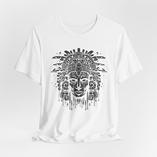 Tlaloc Aztec God of Rain Shirt | Gift for Him , Camisa Para Hombre Latino , Latino Heritage Month, Latino Americans , Mexican Shirts