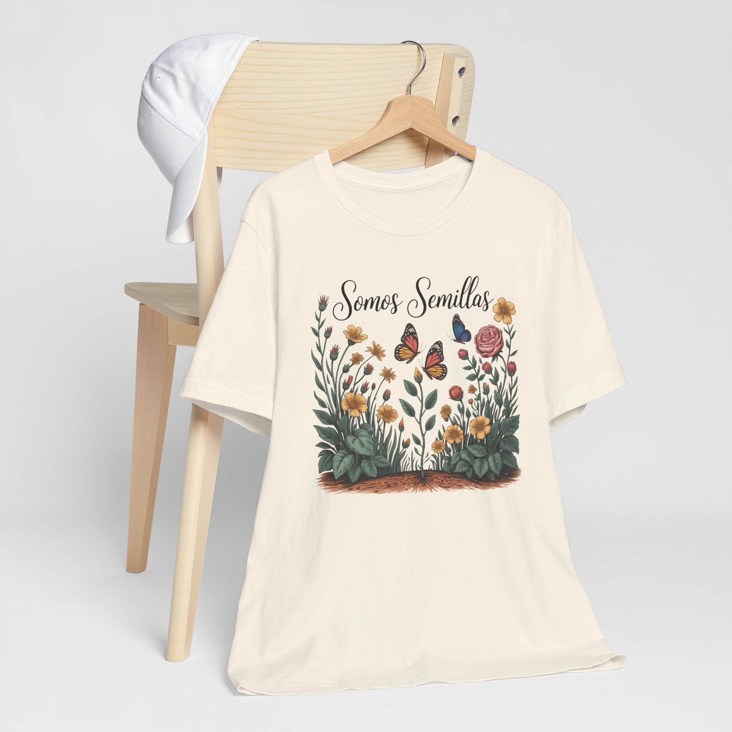 Somos Semillas T-Shirt - Latino Heritage Tee - Hispanic Pride Shirt - Latina Power Gift - Cultural Latinx Apparel