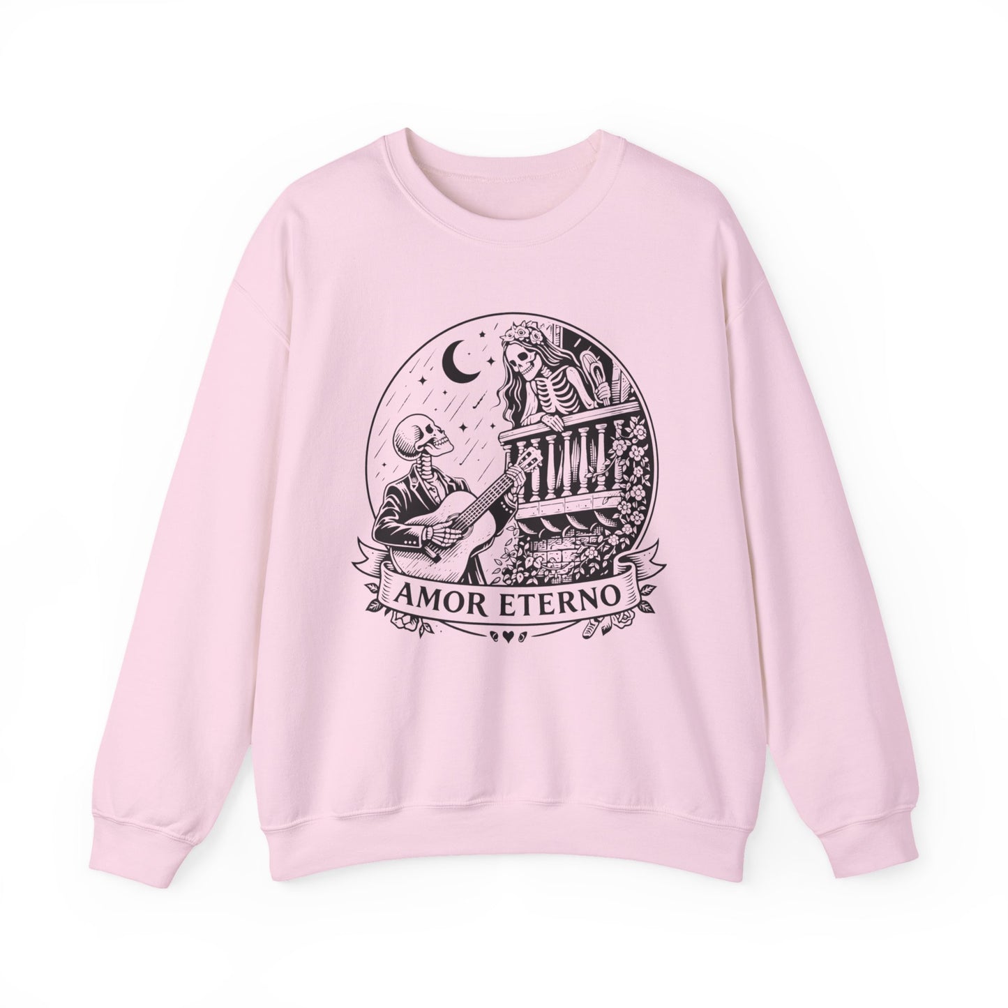 Amor Eterno Sweatshirt - Eternal Love Gift for Her - Latino Romance Couples Hoodie - Forever Amor Para Siempre