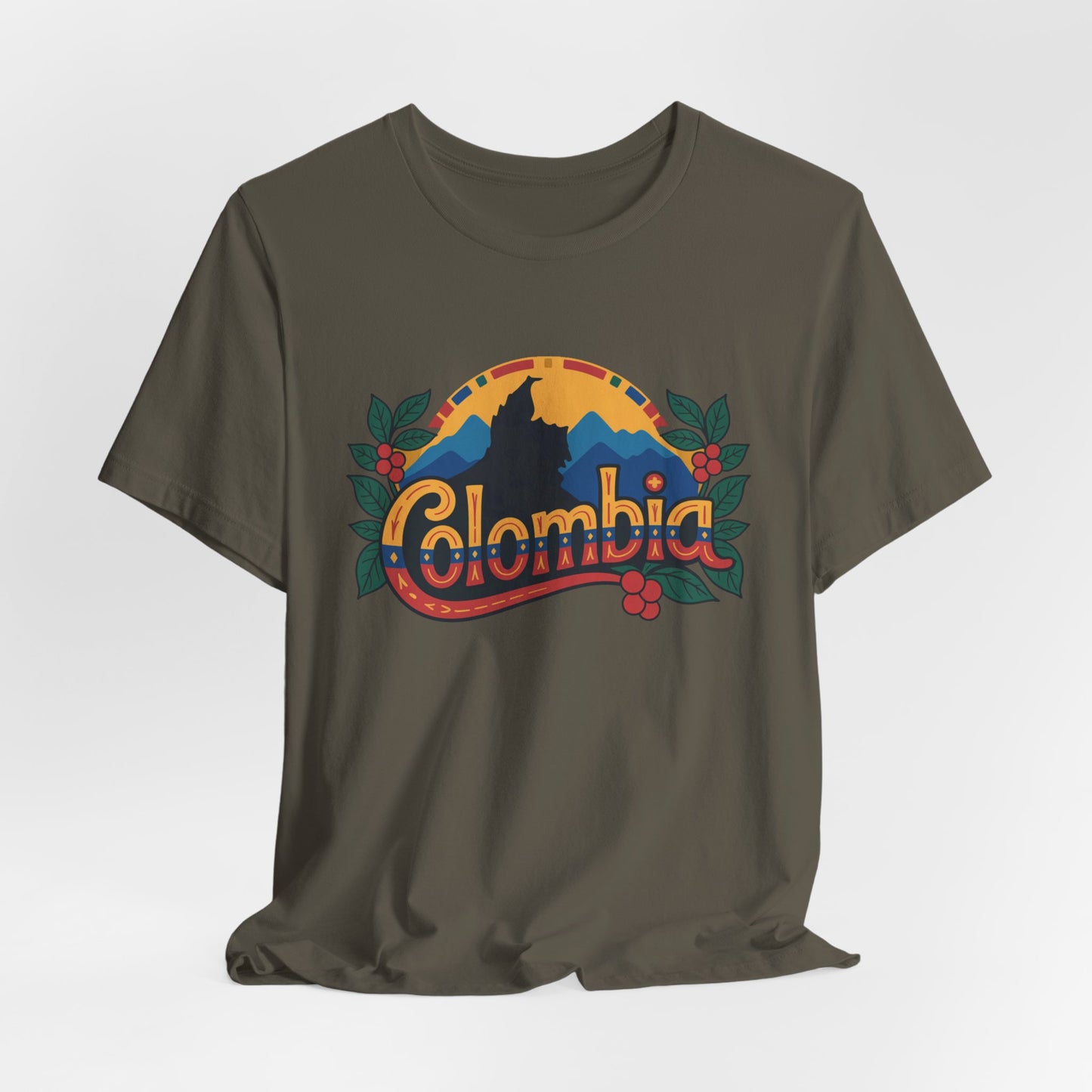 Colombia T-Shirt - Colombian Heritage Pride Tee - Orgullo Colombiano Shirt - Colombia Gift - Hispanic Pride Tee