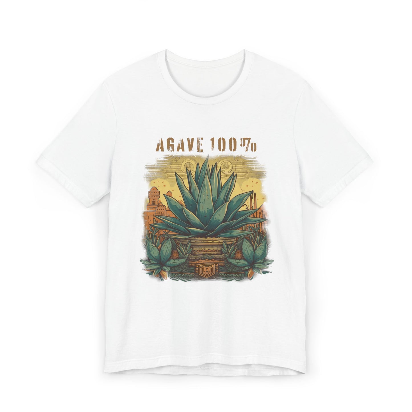 Agave 100% T-Shirt | Agave Plant Illustration, Southwestern Botanical Tee