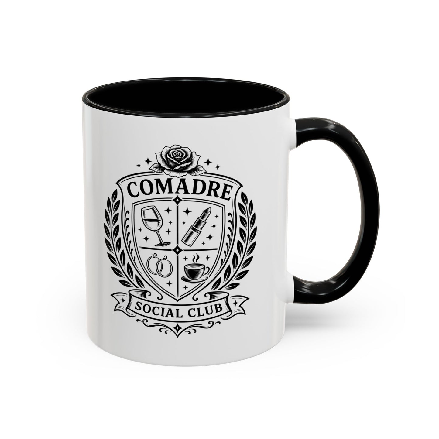 Comadre Club Energy Mug - Latina Gift for Her - Regalos Para Mujer - Spanish Coffee Cup - Friendship Gift