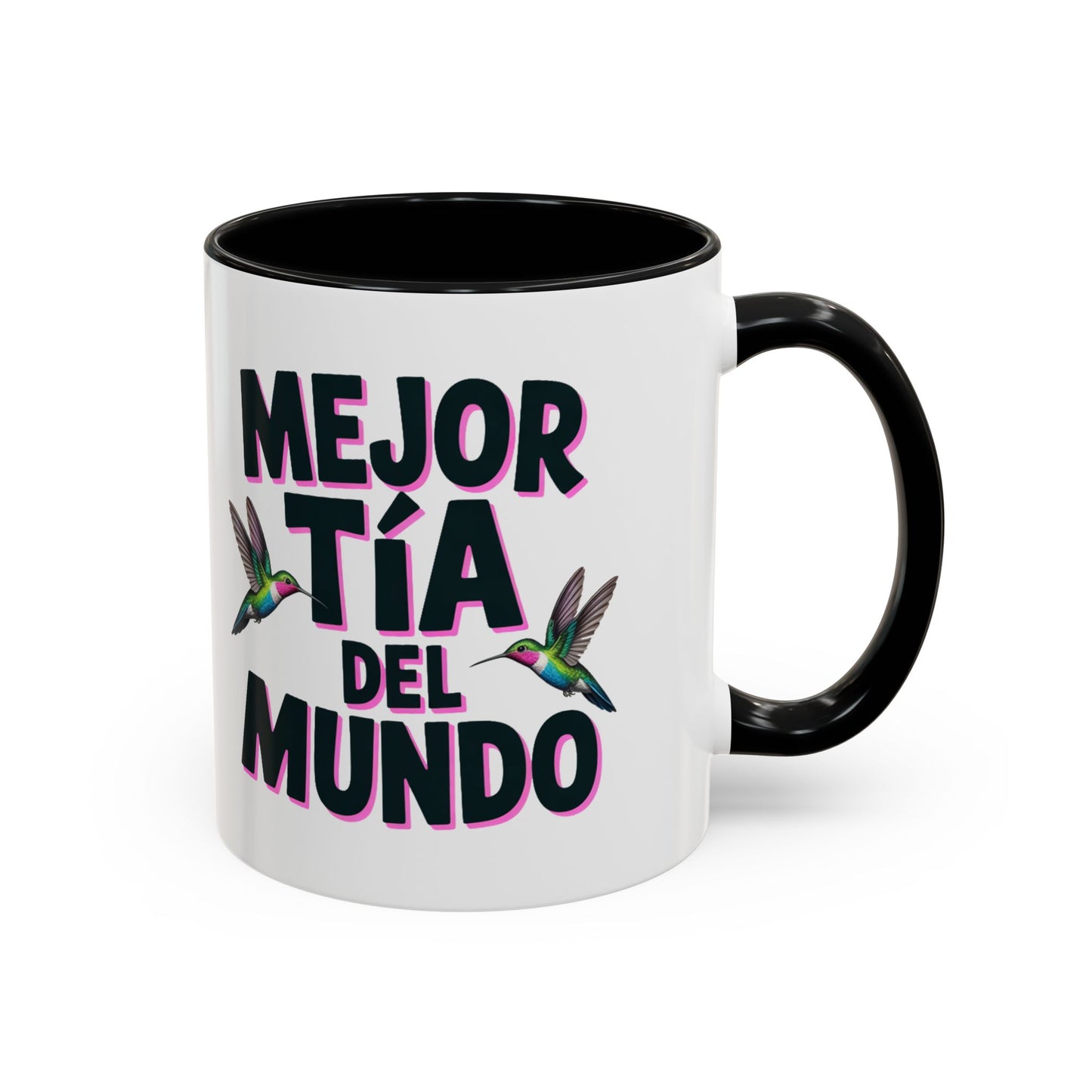 Tía Mug - Best Tía Ever Coffee Cup - Latino Family Gift - Hispanic Tía Regalo - Proud Tía Vida Mug - Tía Birthday Gift