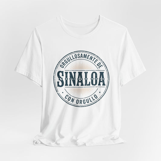 Sinaloa T-Shirt - Mexican Heritage Pride Tee - Culiacán Mexico Regional Gift - Orgullo Mexicano Shirt