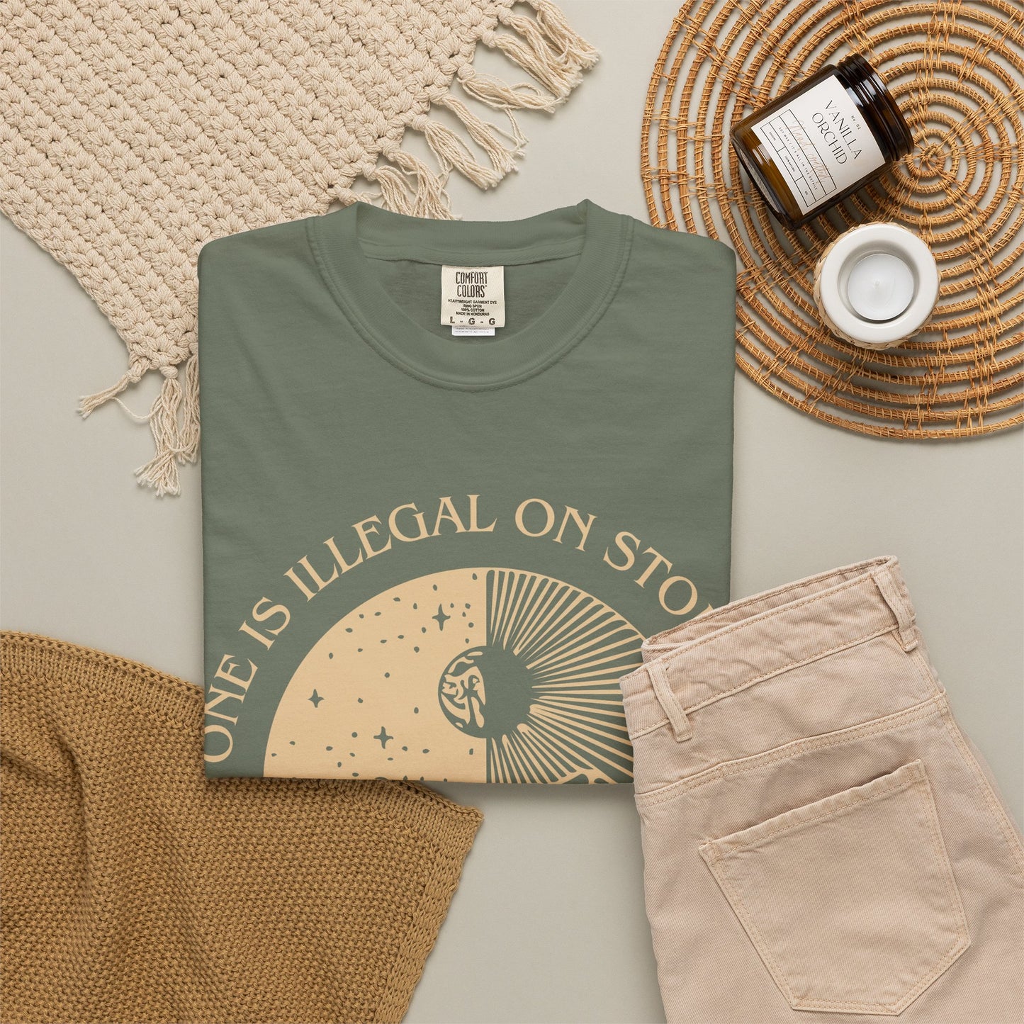 No One is Illegal on Stolen Land Shirt | Latina Empowerment Tee | Activism T-shirt