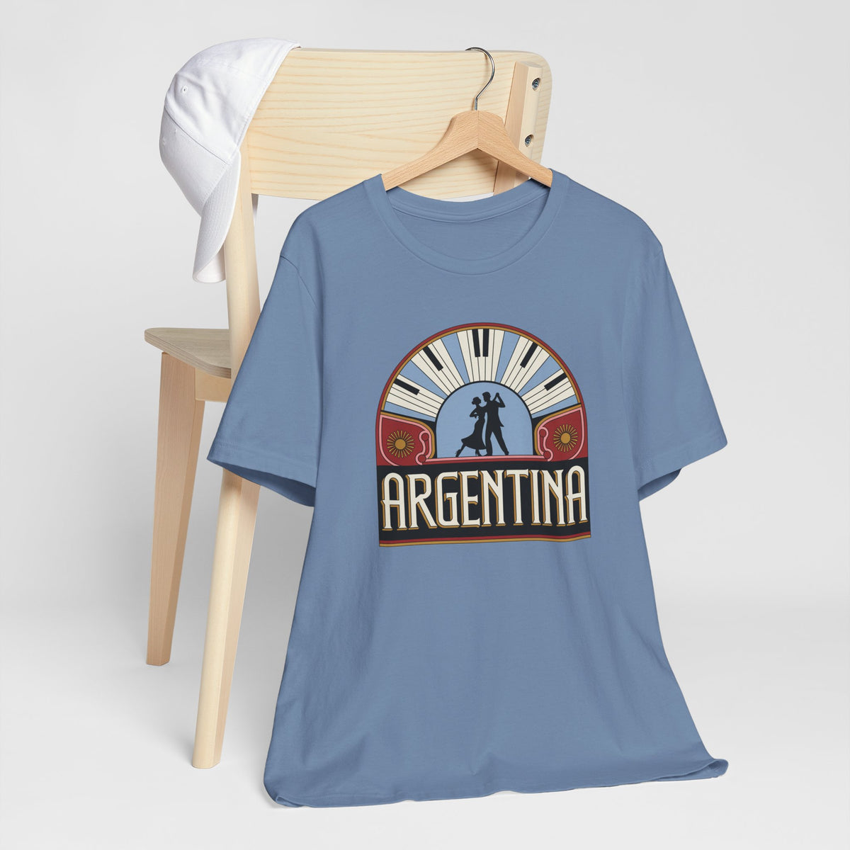 Tango Argentina Tee - Argentine Tango Shirt - Buenos Aires Argentina Pride Gift