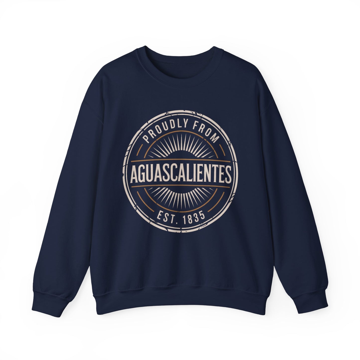 Aguascalientes Sweatshirt - Mexican Heritage Pride Wear | AGS Mexico Sudadera Gift | Orgullo Mexicano Regional Clothing