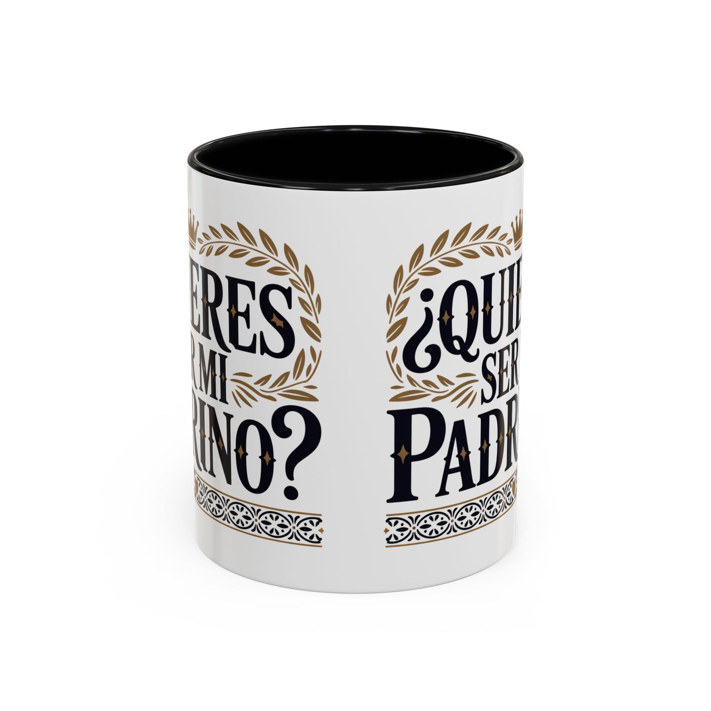 Quieres Ser Mi Padrino Mug - Latino Godfather Coffee Cup Gift | Hispanic Family Presente | Padrino Regalo