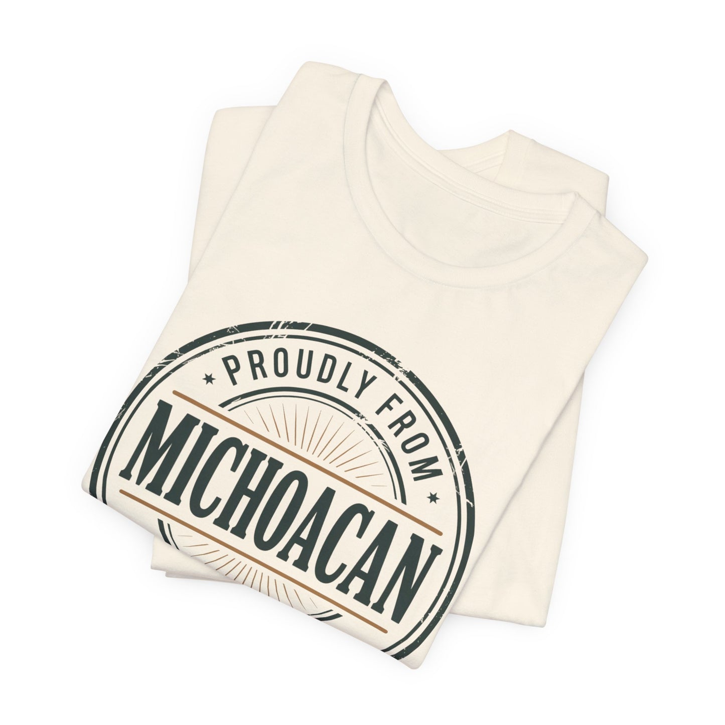 Michoacán T-Shirt - Mexican State Pride Tee - Michoacano Heritage Gift - Orgullo Mexicano Shirt - Mexico Regional Wear