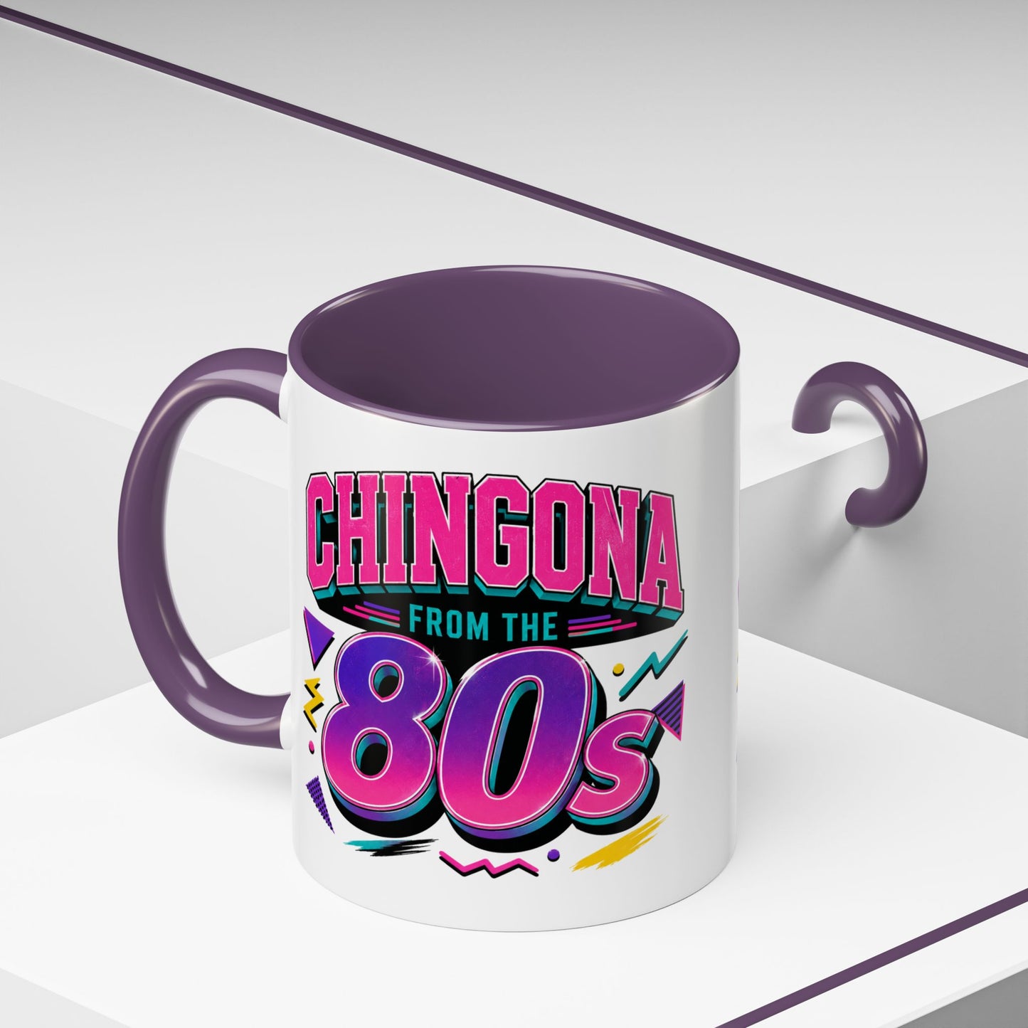 Chingona from the 80s Mug | Latina Gift | Regalos Para Mujer | Spanish Coffee Cup | Latina Pride Gift for Her