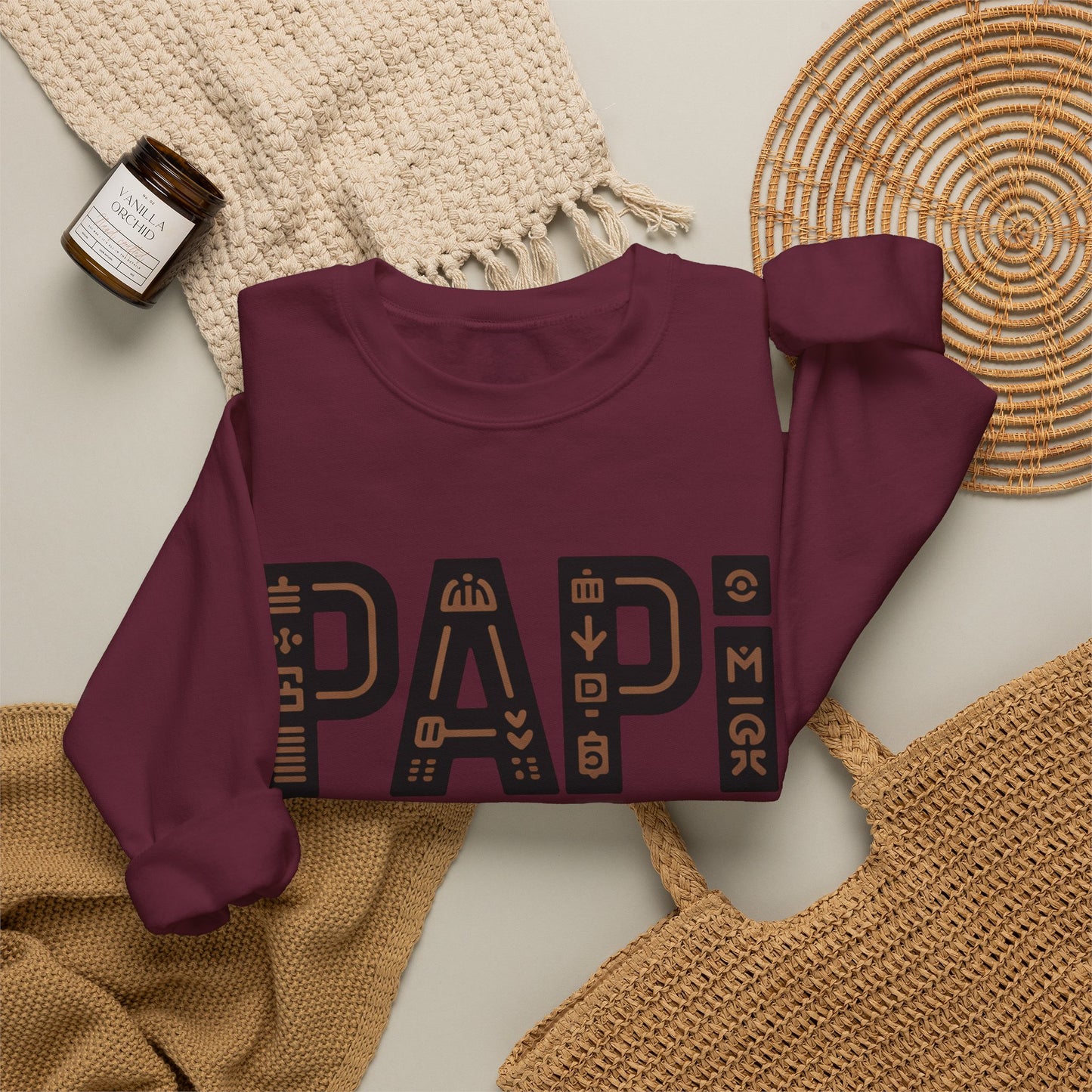 Papi Sweatshirt - Latino Dad Gift - Spanish Father Pullover - Papi Regalo - Hispanic Family Shirt - Daddy Sweatshirt