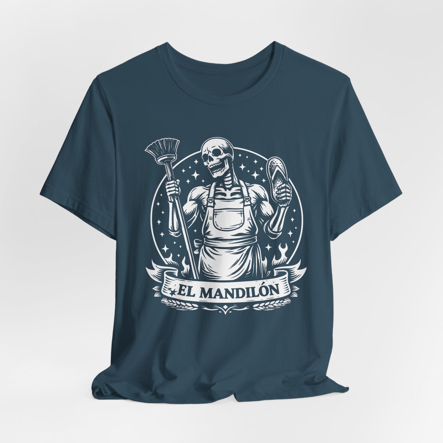 El Mandilon T-Shirt - Funny Spanish Tee for Latino Men - Mexican Sayings Shirt - Hispanic Culture Gift - Latino Humor Tshirt