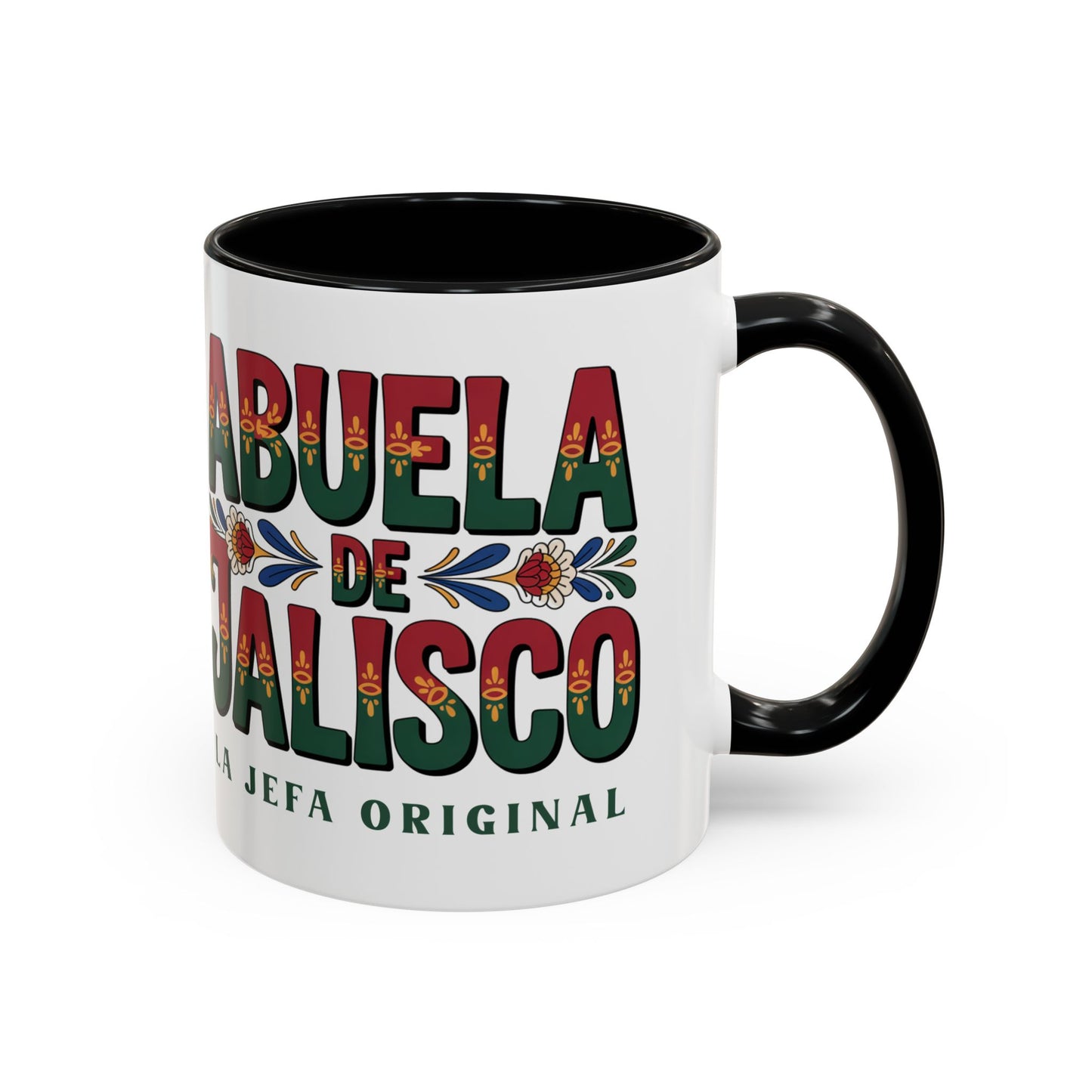 Abuela de Jalisco Mug - Latino Family Gift - Spanish Grandma Coffee Cup - Abuela Regalo - Hispanic Grandmother Present