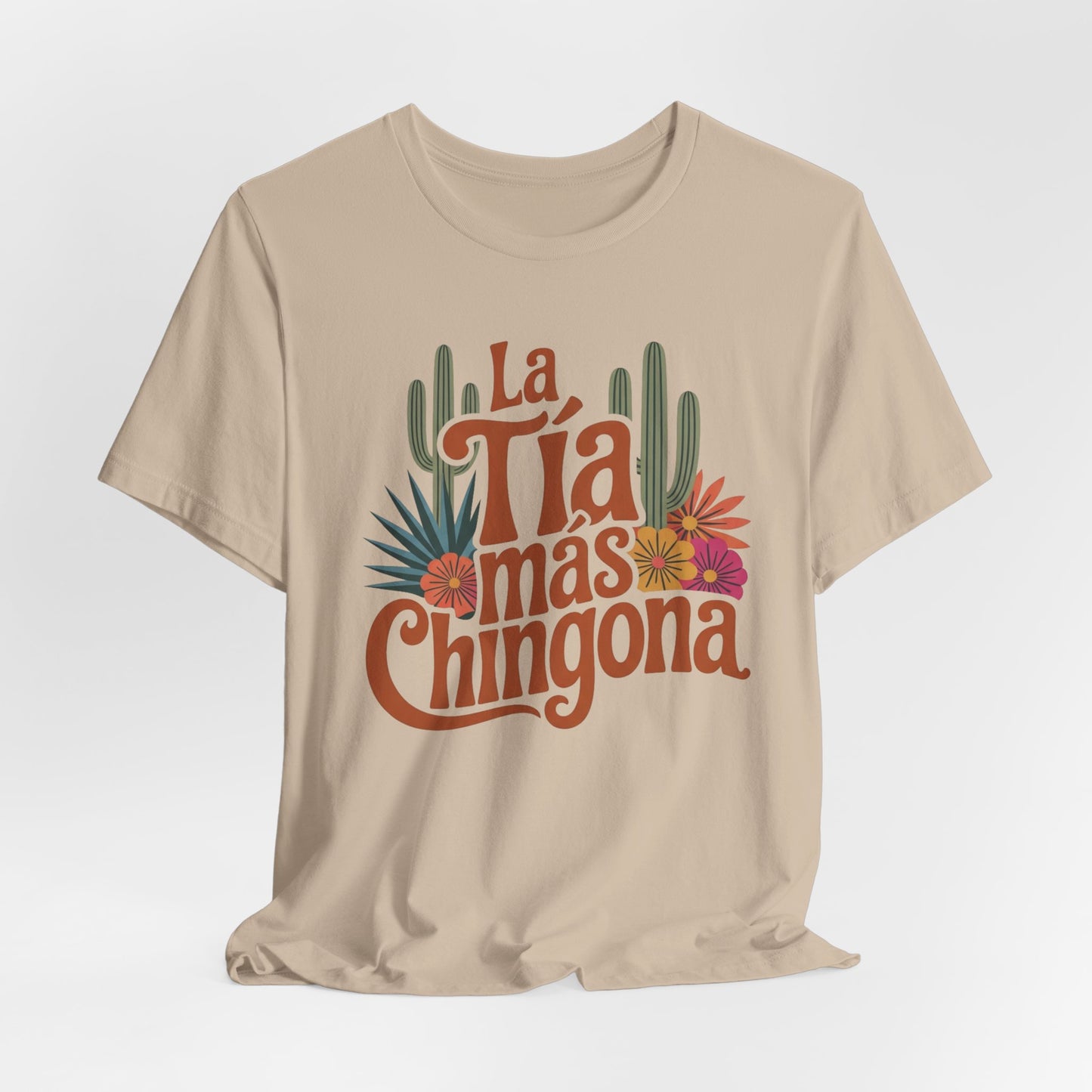 Tia T-Shirt - Proud Tia Gift - Latino Family Tee - Mi Tia Favorita - Hispanic Aunt Shirt - Tia Vida