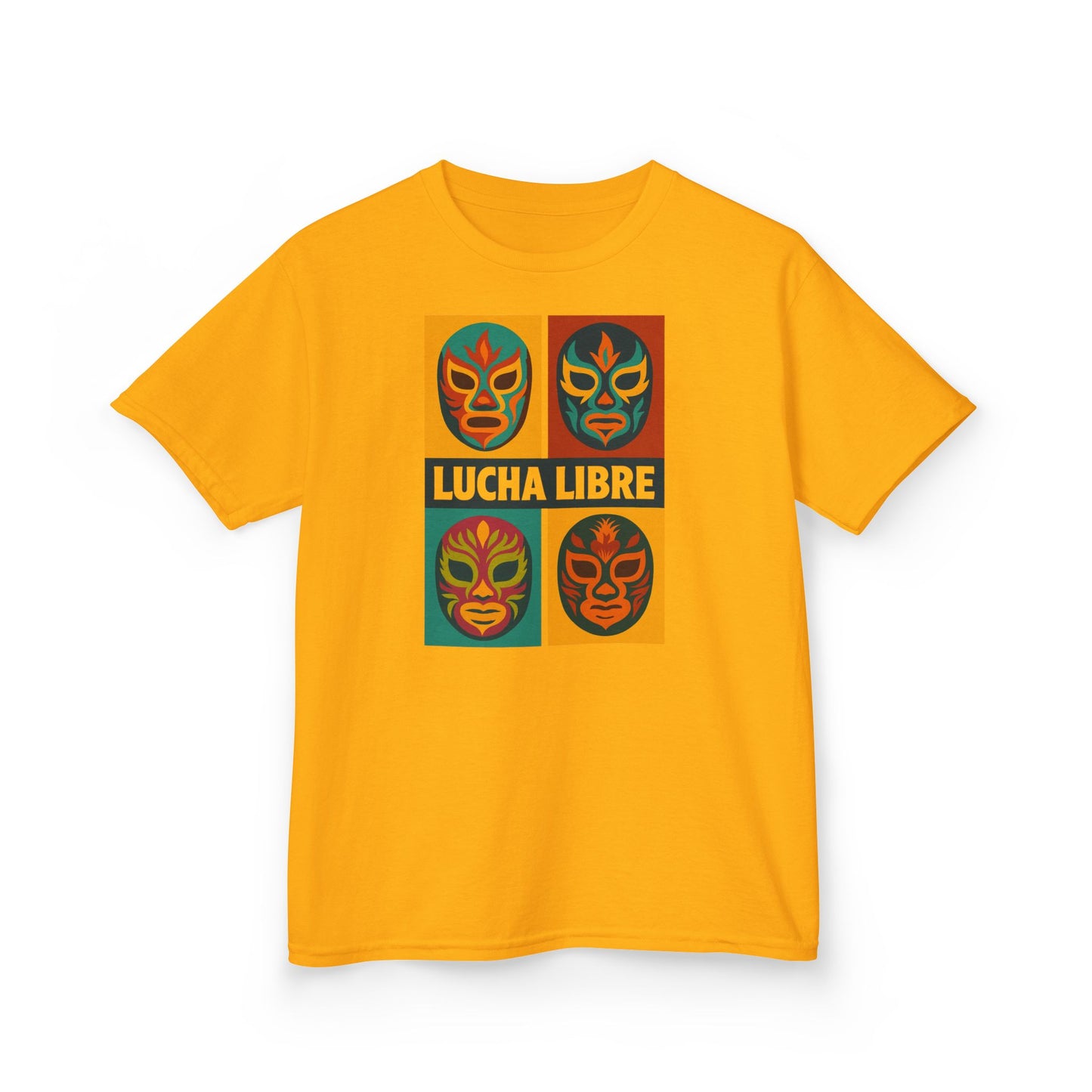 Mucha Lucha Shirt Kids, Luchador Toddler Tshirt Mexican Wrestling Gift, Latino Kids Birthday Shirt, Lucha Libre Niños