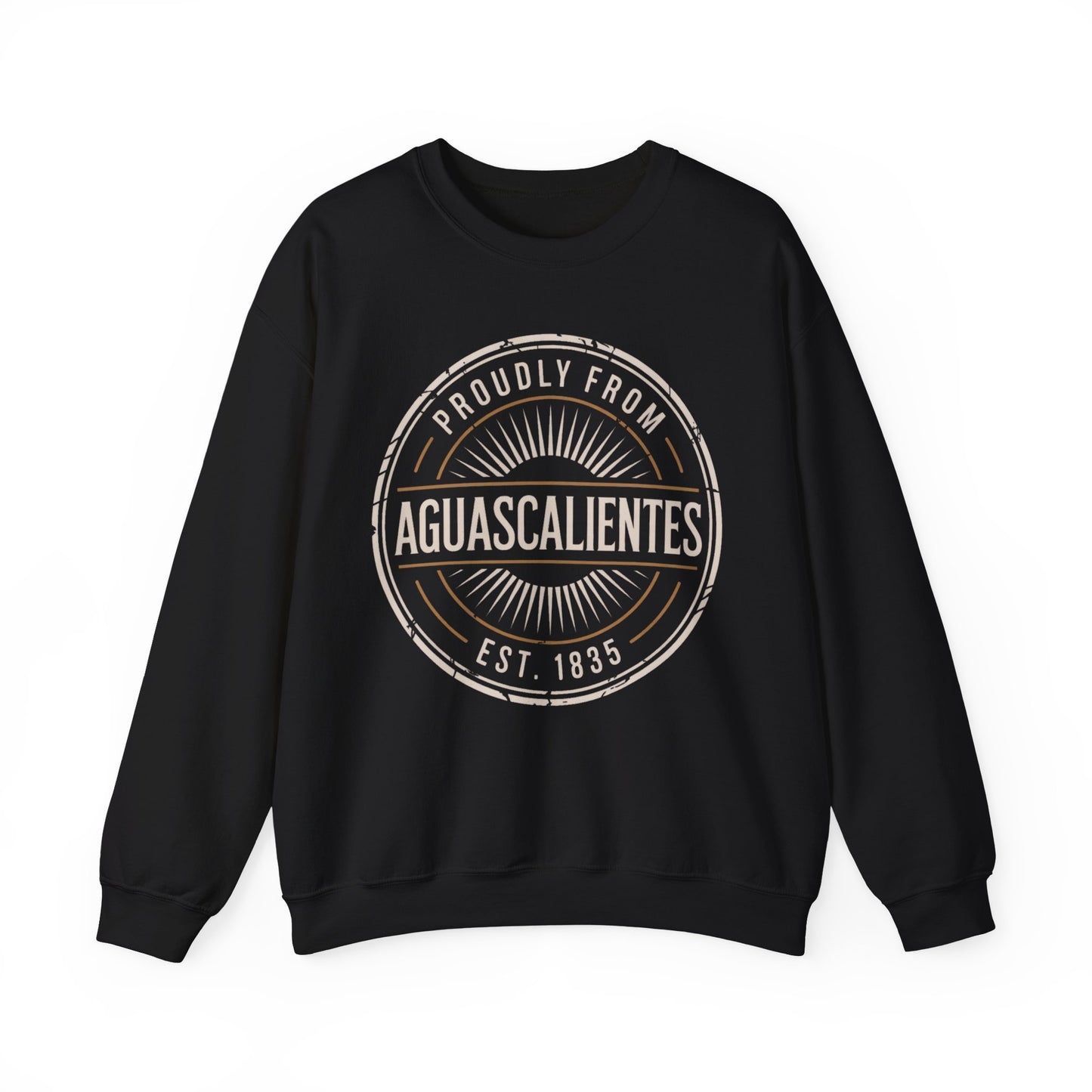 Aguascalientes Sweatshirt - Mexican Heritage Pride Wear | AGS Mexico Sudadera Gift | Orgullo Mexicano Regional Clothing