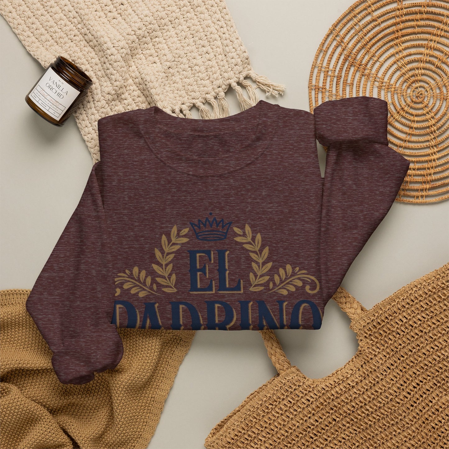 El Padrino Sweatshirt - Latino Godfather Gift - Hispanic Family Shirt - Padrino Regalo - Spanish Family Apparel