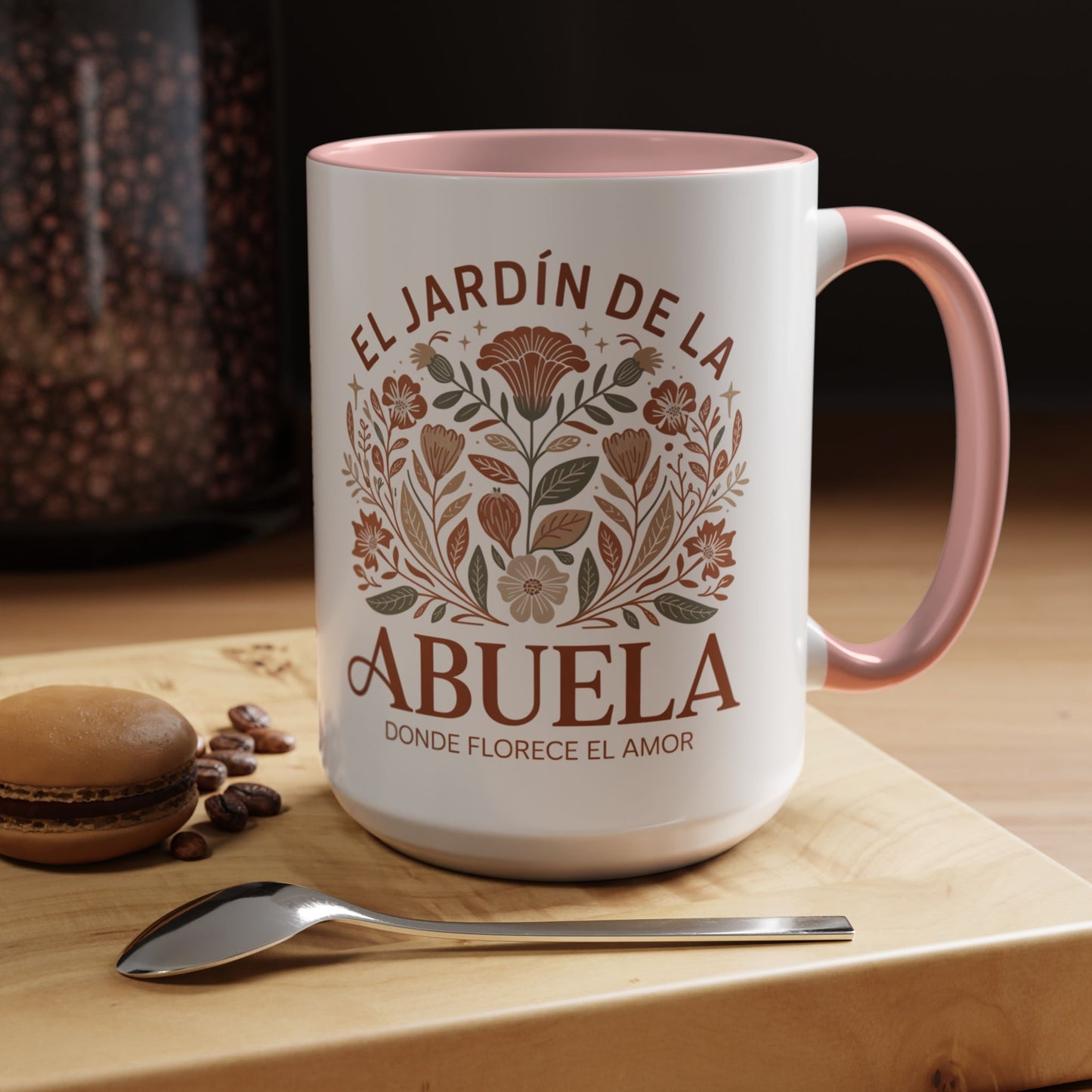 El Jardin De La Abuelita Mug - Regalos Para Mujer Latina Gift Spanish Coffee Cup Taza de Café Para Abuela Birthday Mother's Day Present