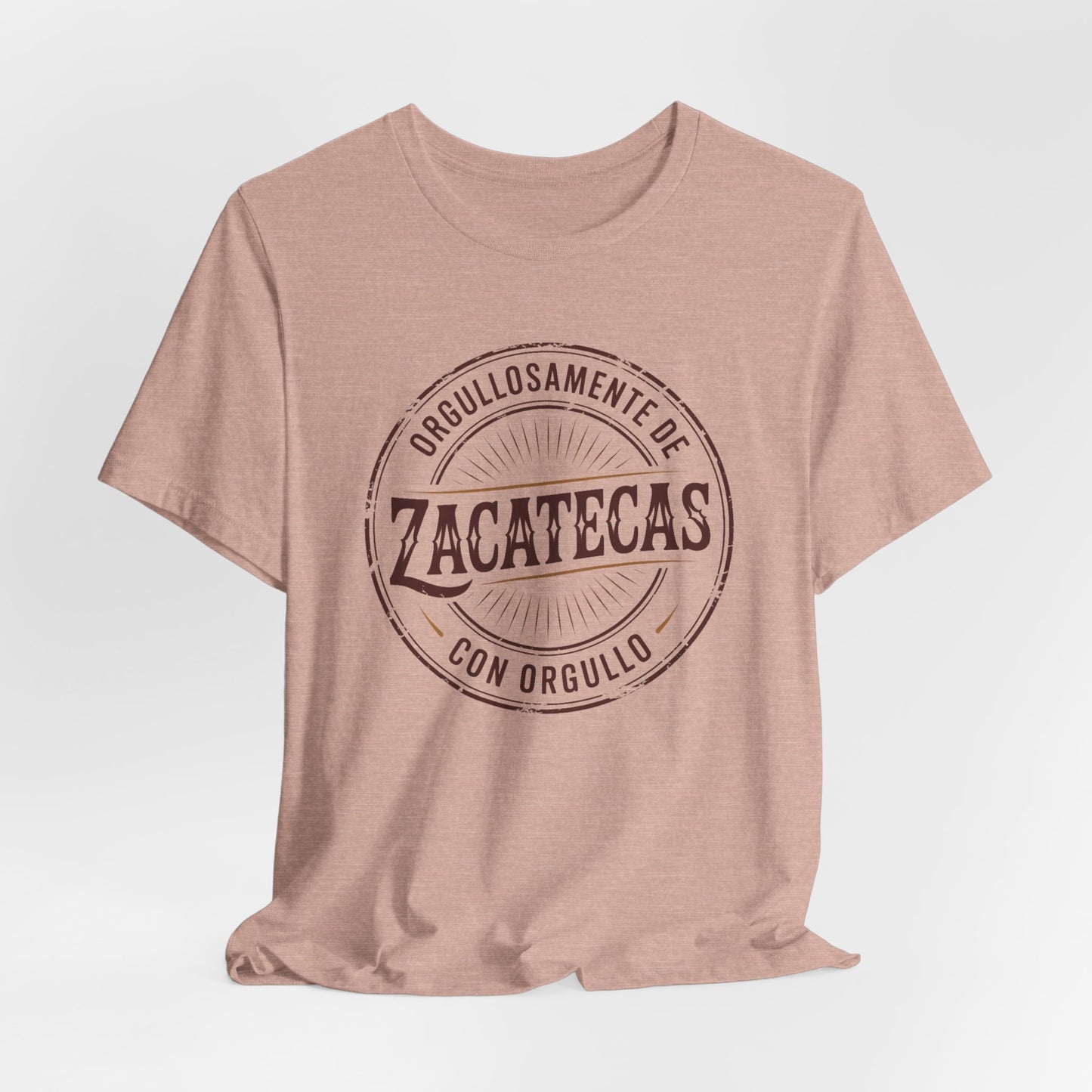 Zacatecas T-Shirt - Mexican Heritage Tee - Orgullo Zacatecano - Mexico State Pride Gift - Hispanic Heritage Shirt