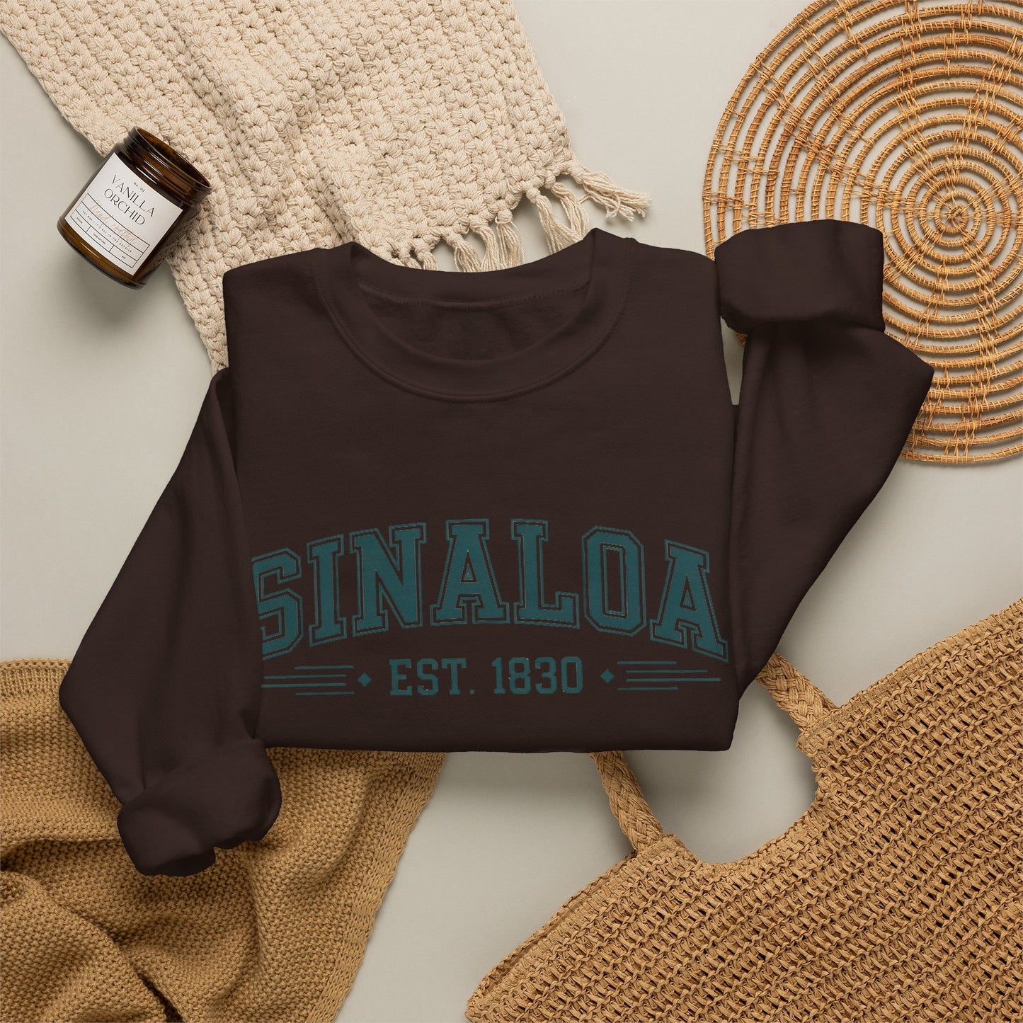 Sinaloa Sweatshirt - Mexican Heritage Pride Sudadera - Sinaloa Gift - Hispanic Pride Mexico State Hoodie