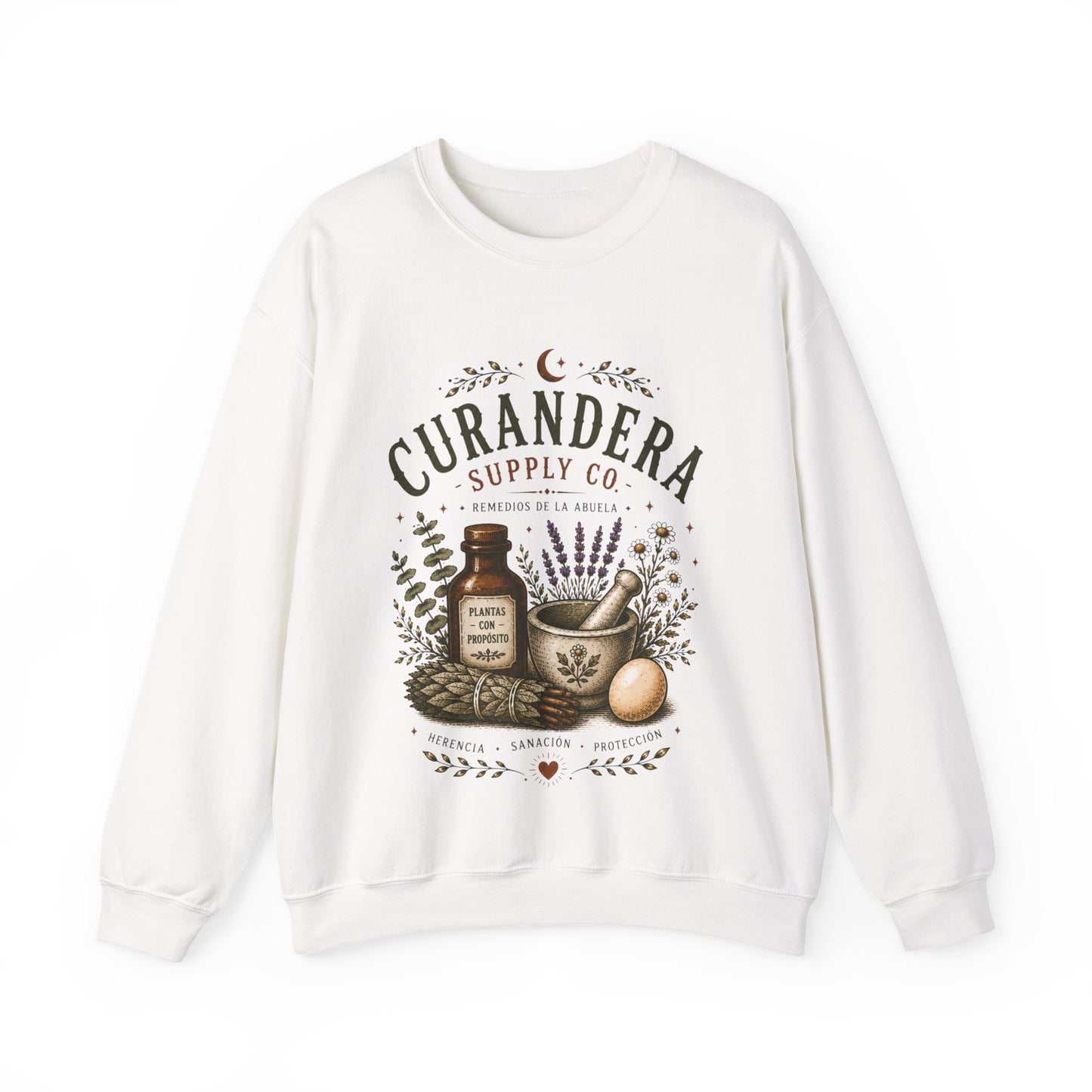Bruja Sweatshirt - Latina Witch Magic Sudadera - Spiritual Gifts for Her - Mystical Latina Pride Hoodie